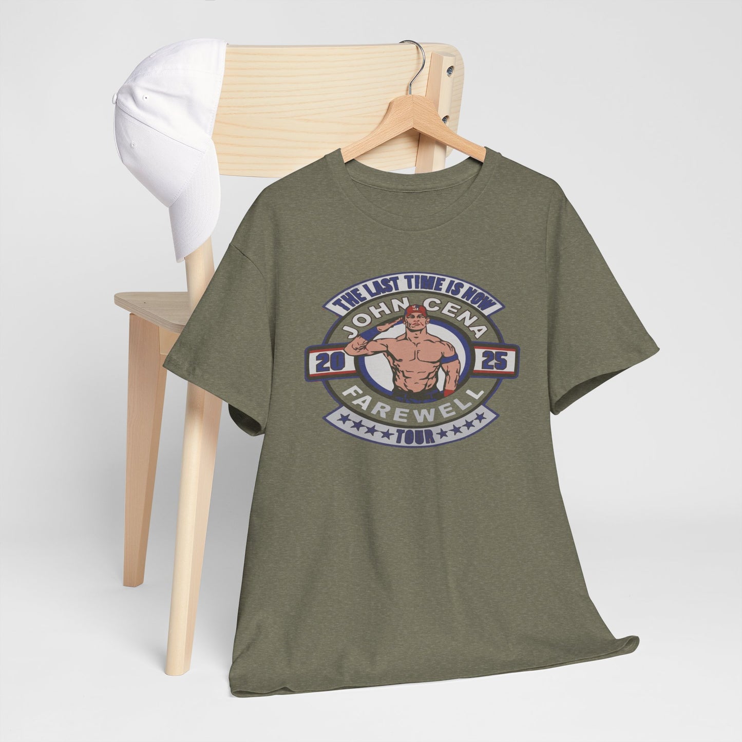 Wrestling Tribute Tee, John Cena Farewell Shirt, Unisex Graphic Tee, Fan Merchandise, Gift for Sports Lovers
