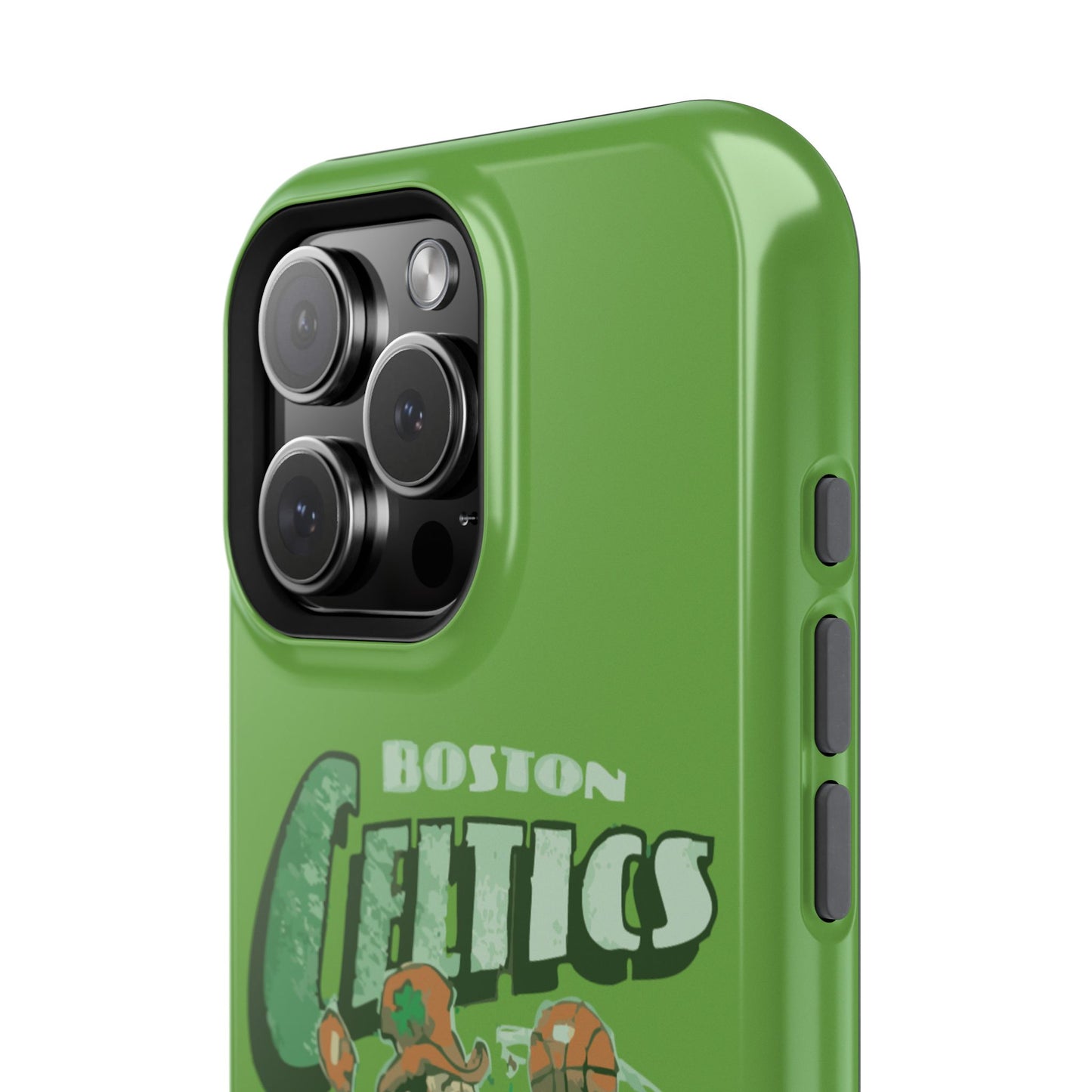 Boston Celtics Impact-Resistant Phone Case, Basketball Phone Cover, Sports Fan Gift, Sturdy Phone Case, NBA Merchandise, Team Spirit Decor