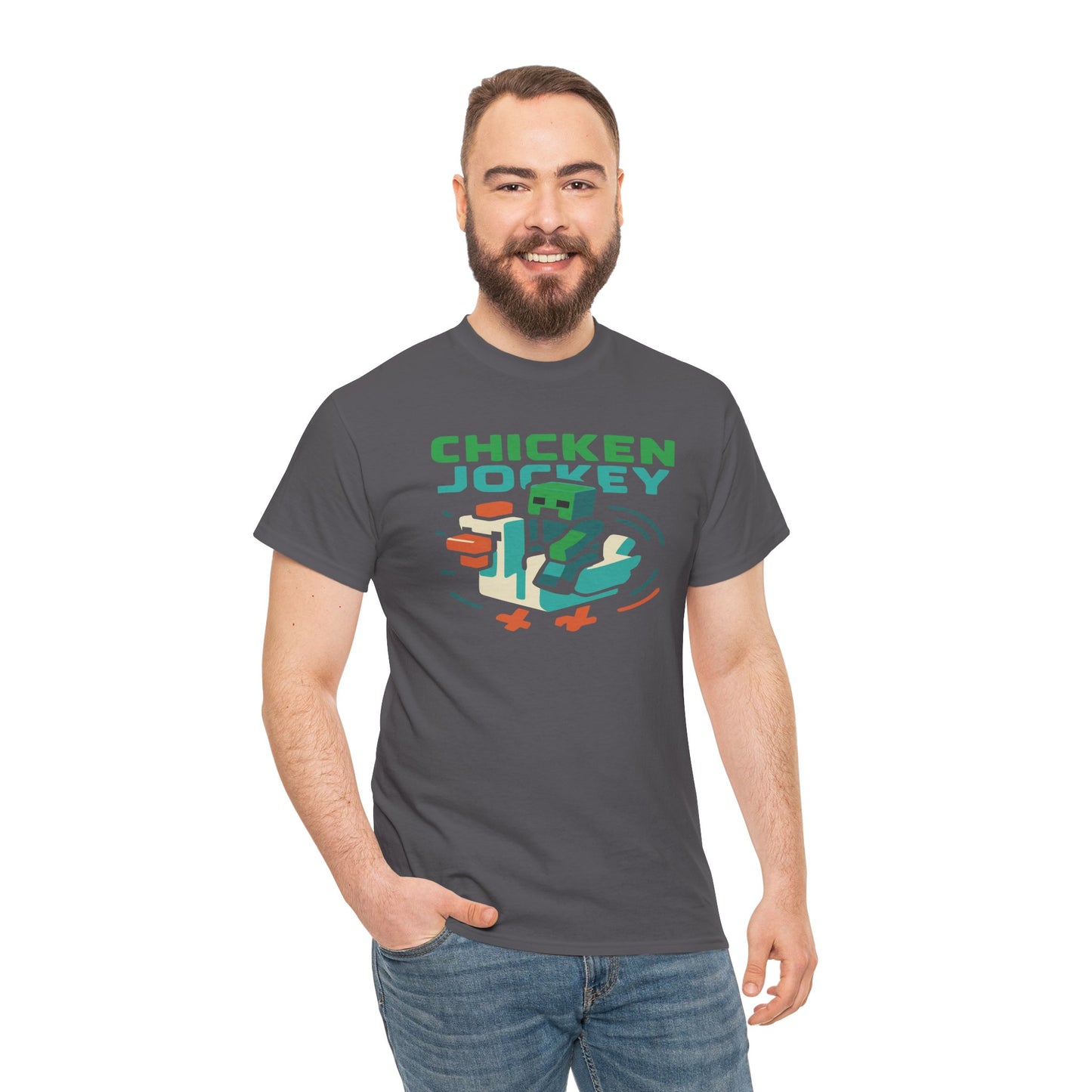 Chicken Jockey Minecraft T-shirt