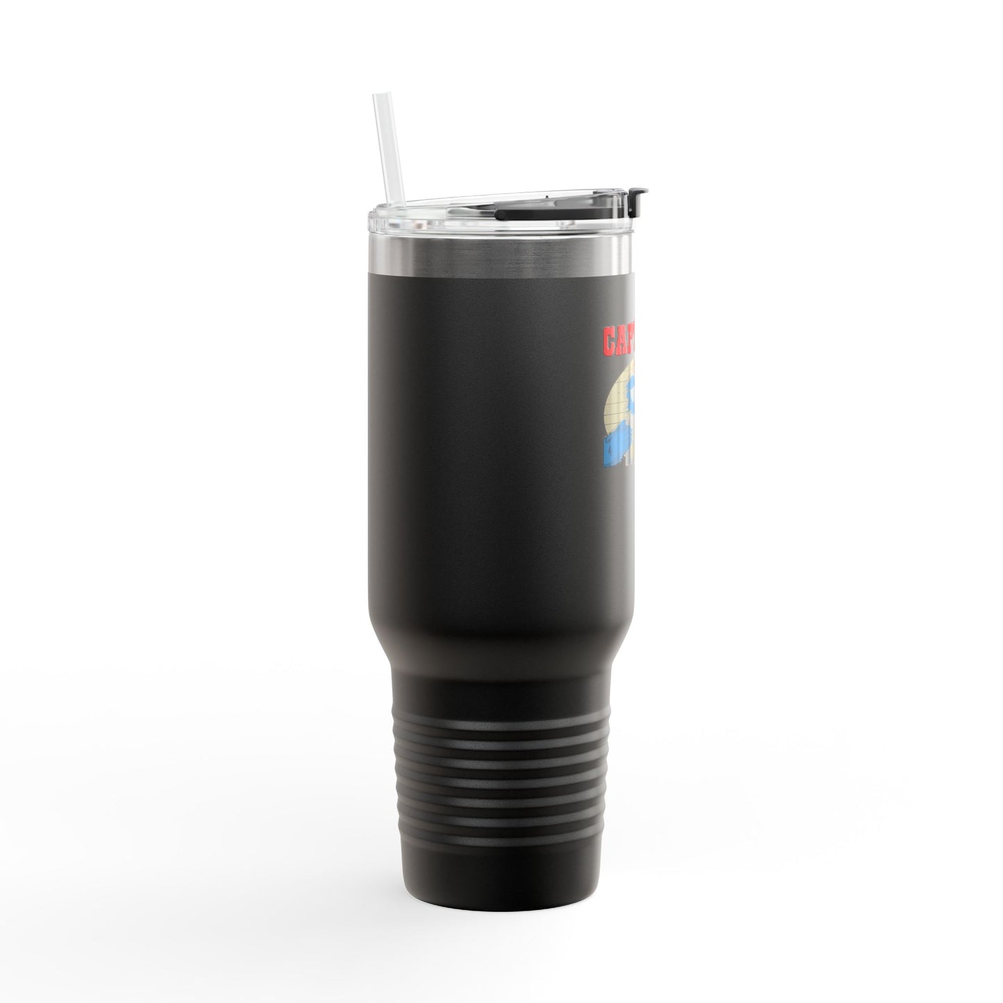 Adventure-Ready Insulated Travel Mug - 40oz with 'Captured' Design