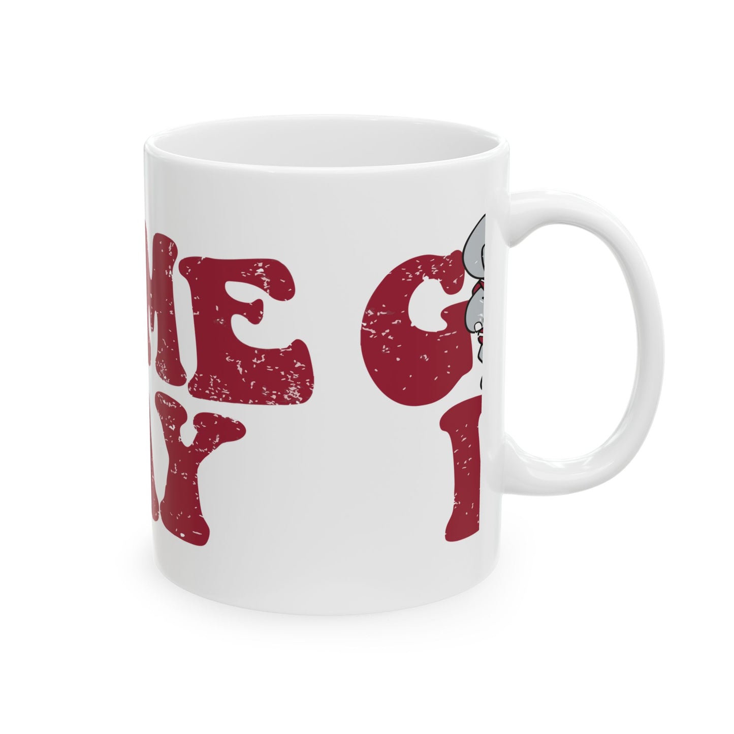 Game Day Bamba Ceramic Mug - Perfect for Football Fans, Tailgating, Gift for Gamers, Holiday Drinkware, Sports Enthusiast