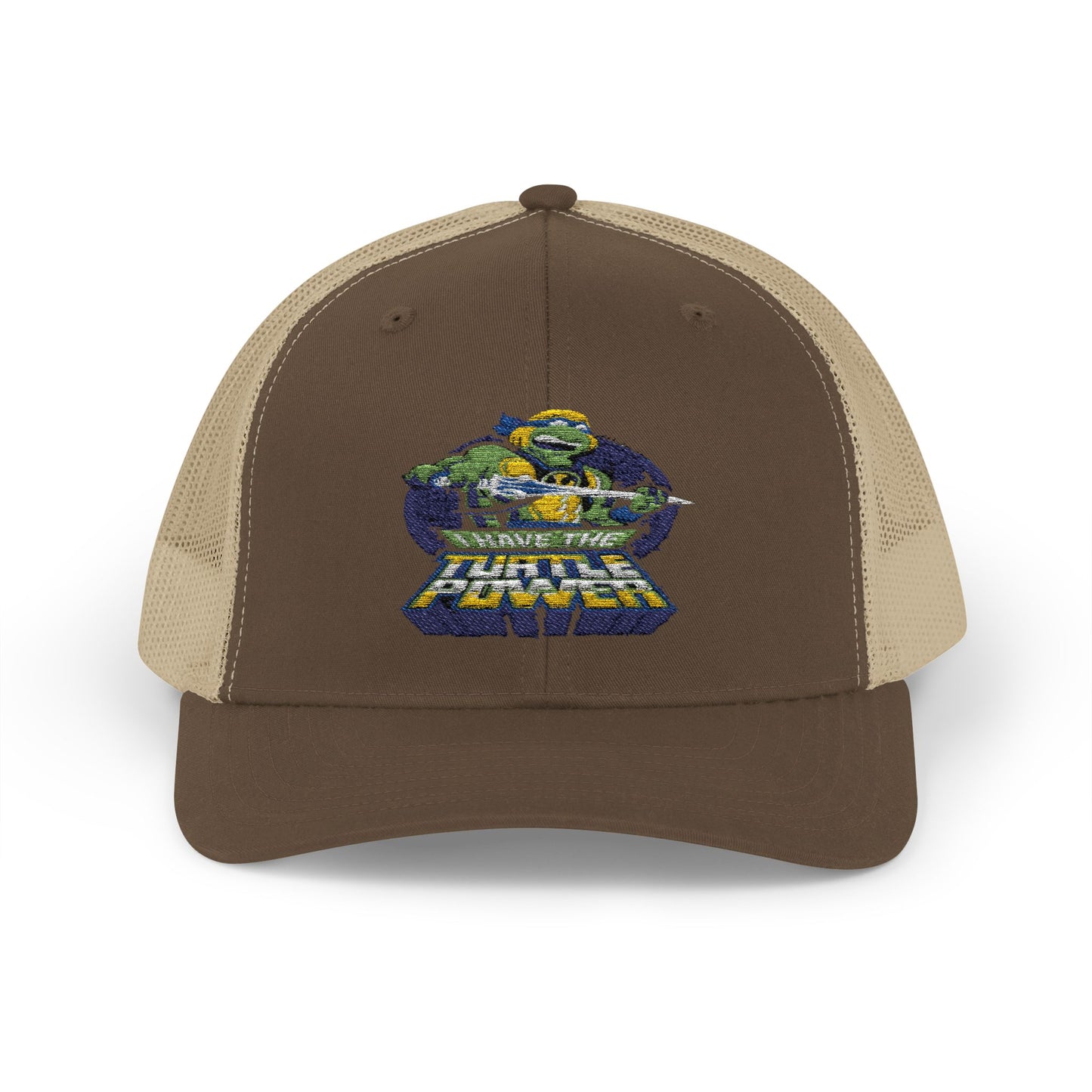 Retro Ninja Turtle Snapback Trucker Cap - Fun & Stylish Kids' Accessory