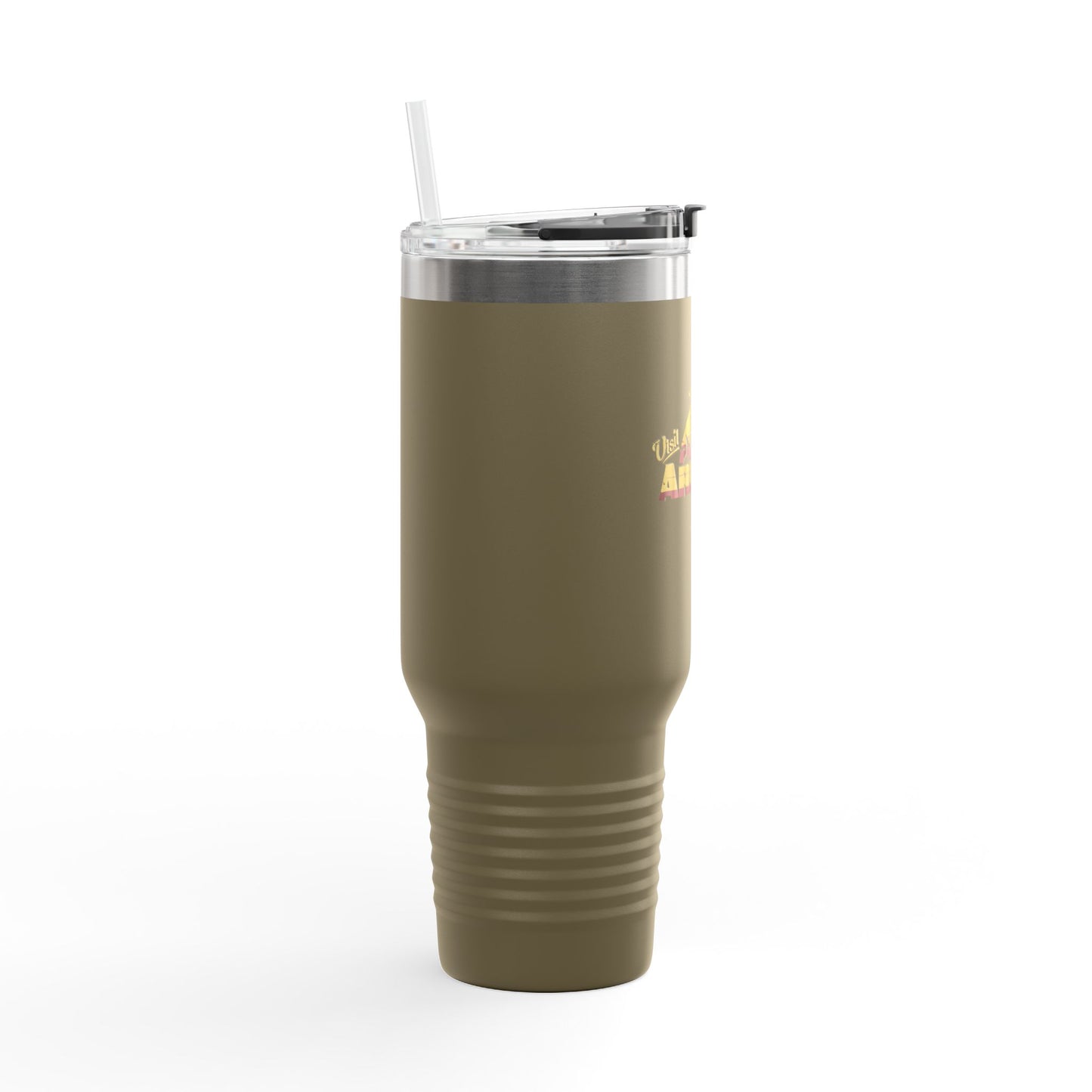 Alien Coffee Mug for Area 51 Fans, Travel Drinkware, 40oz Insulated Tumbler, Perfect for Road Trips, Gifts for UFO Lovers, Sci-Fi Inspired