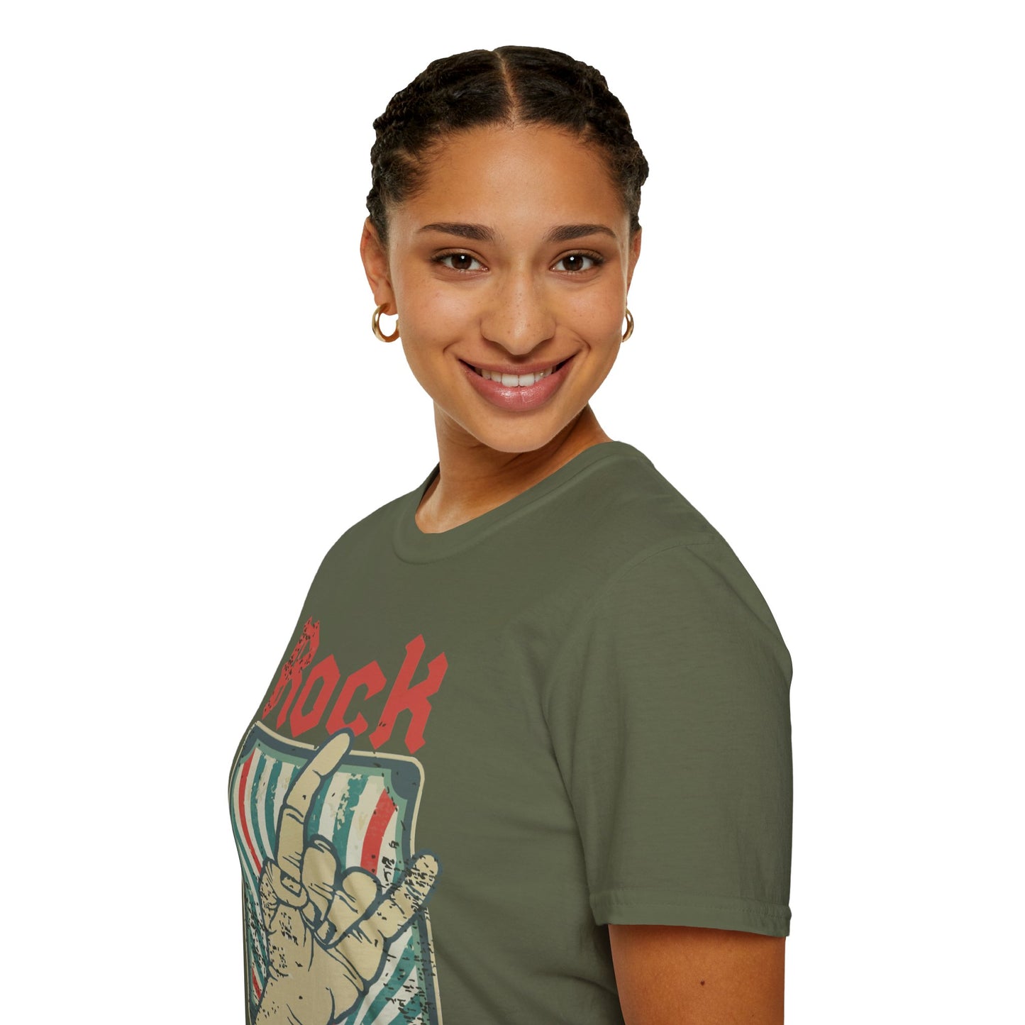 Rock On Unisex T-Shirt - Music Lover Gift, Concert Wear, Casual Style, Graphic Tee, Rock n Roll Apparel