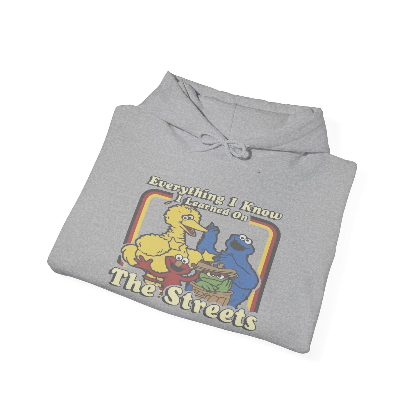 Vintage Street Art Hoodie - Cozy Unisex Sweatshirt for Creative Souls, Outdoor Relaxation, Casual Hangouts