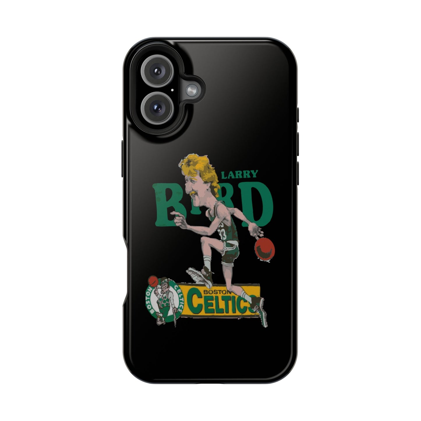 Larry Bird Impact-Resistant Phone Case, Sports Fan Gift, Basketball Accessories, Celtics Merchandise, Unique Phone Cover