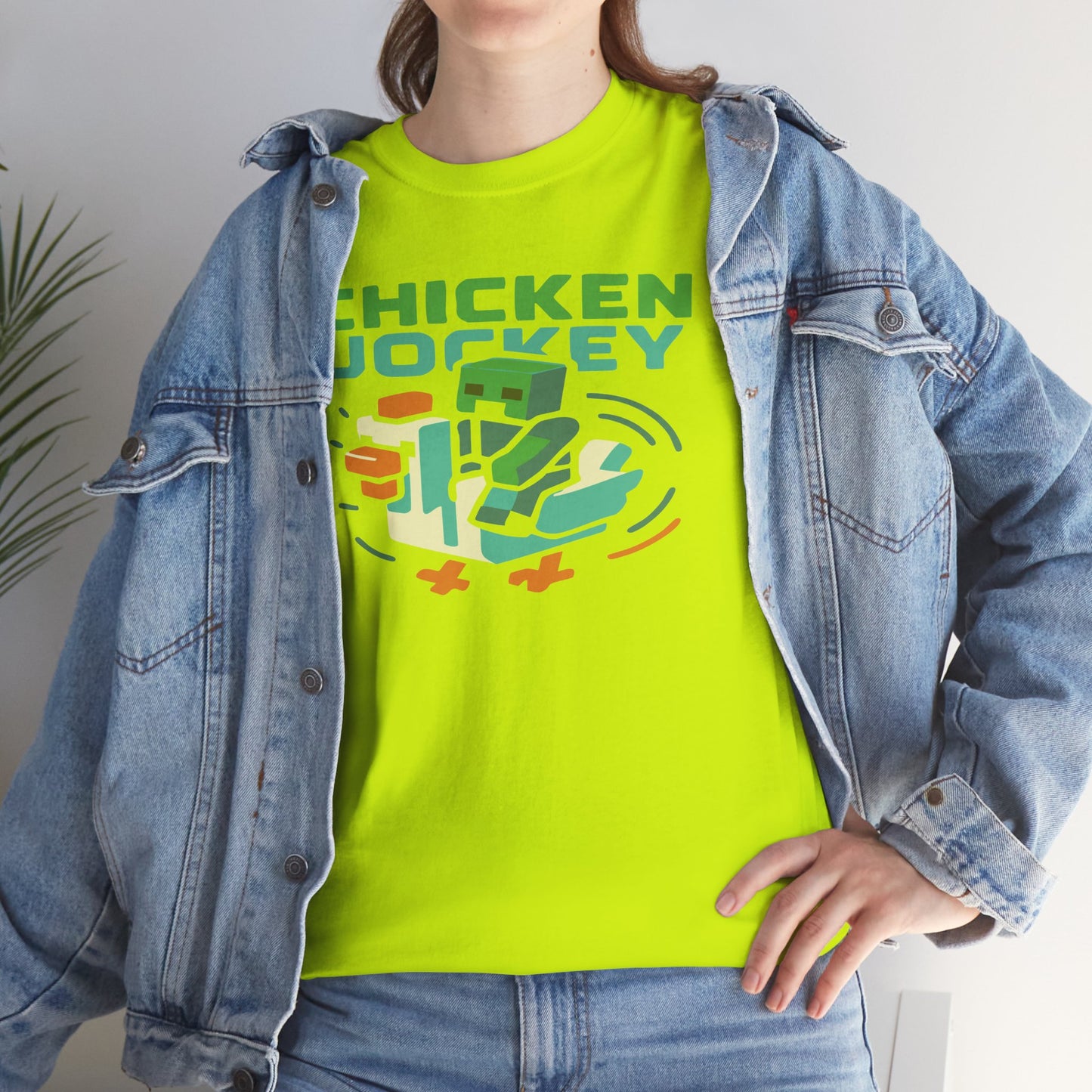 Chicken Jockey Minecraft T-shirt