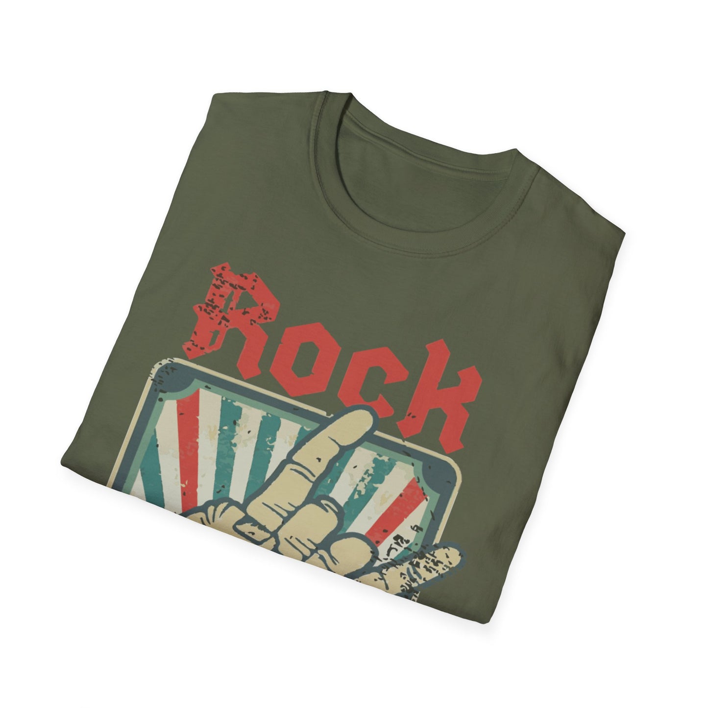 Rock On Unisex T-Shirt - Music Lover Gift, Concert Wear, Casual Style, Graphic Tee, Rock n Roll Apparel