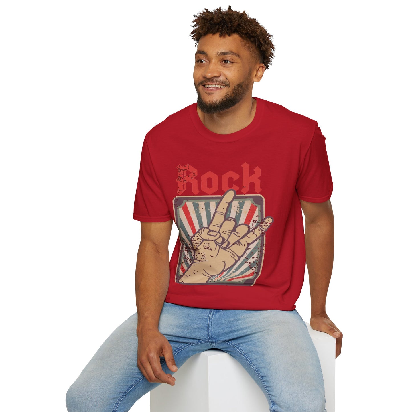 Rock On Unisex T-Shirt - Music Lover Gift, Concert Wear, Casual Style, Graphic Tee, Rock n Roll Apparel