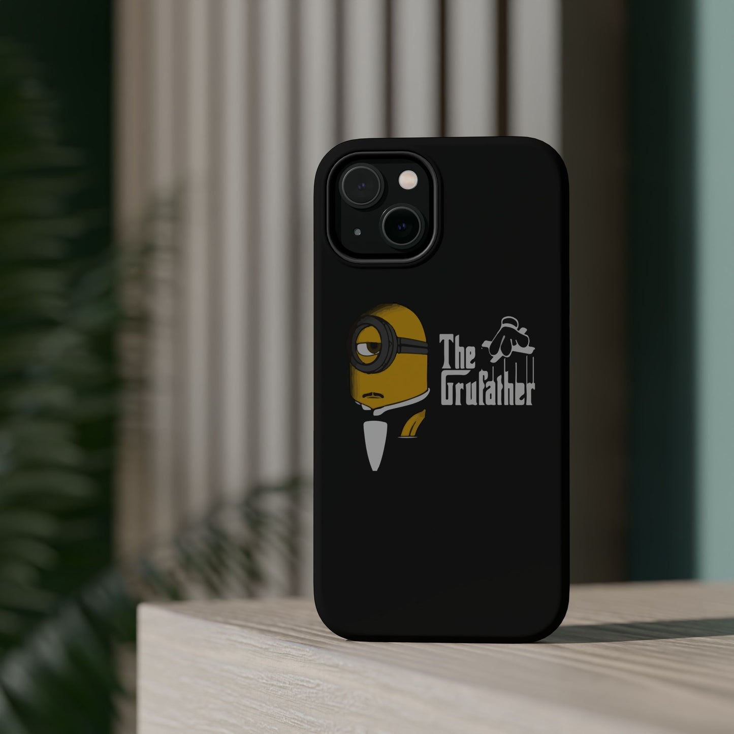 Magnetic Tough Cases: The Gruffather Phone Cover, Gift for Minions Fans, Unique Cell Phone Case, Durable Protective Case, Fun Cartoon Design