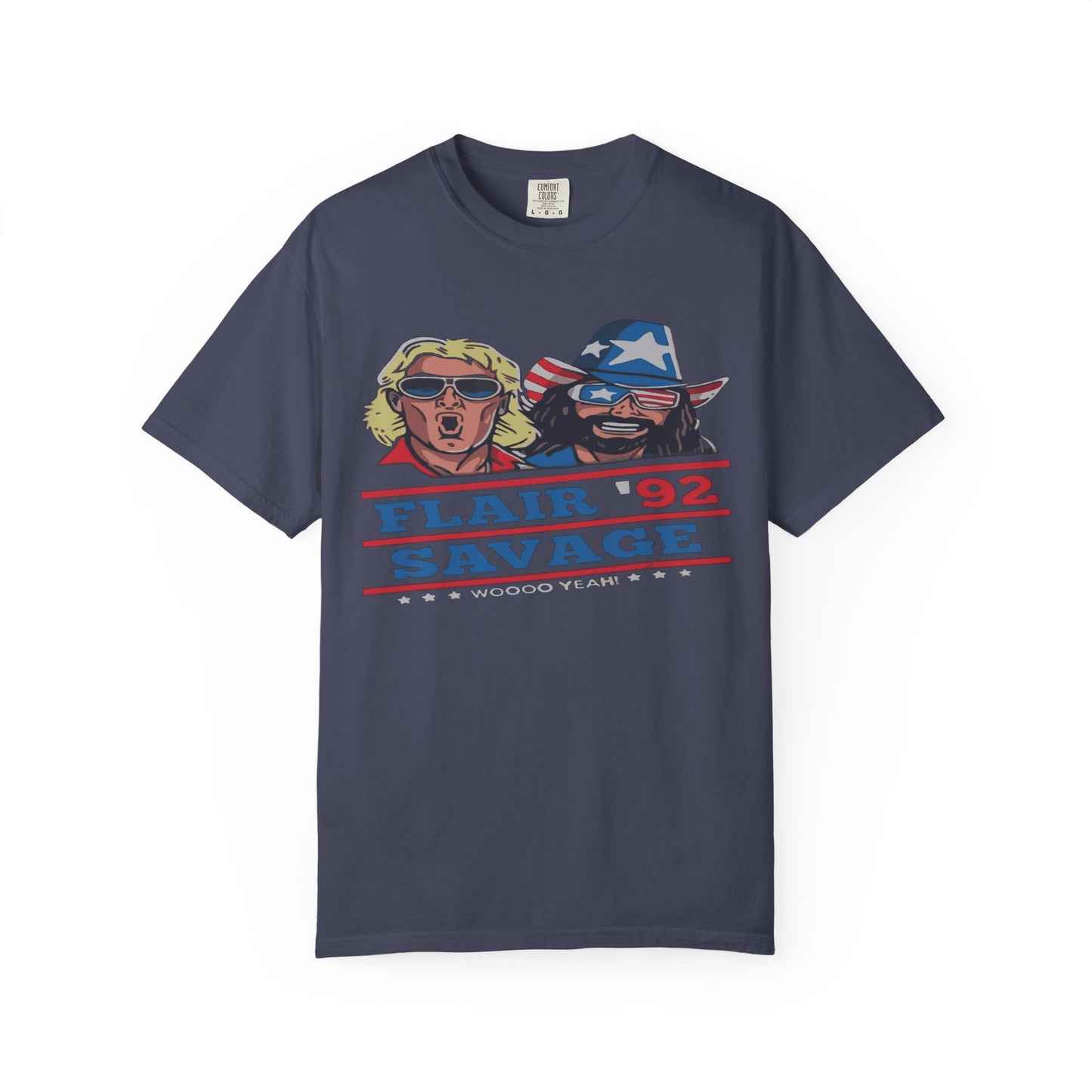Retro Wrestling Fan T-Shirt, Unisex Graphic Tee, Flair Savage Shirt, Sports Fan Apparel, Vintage Style Gift