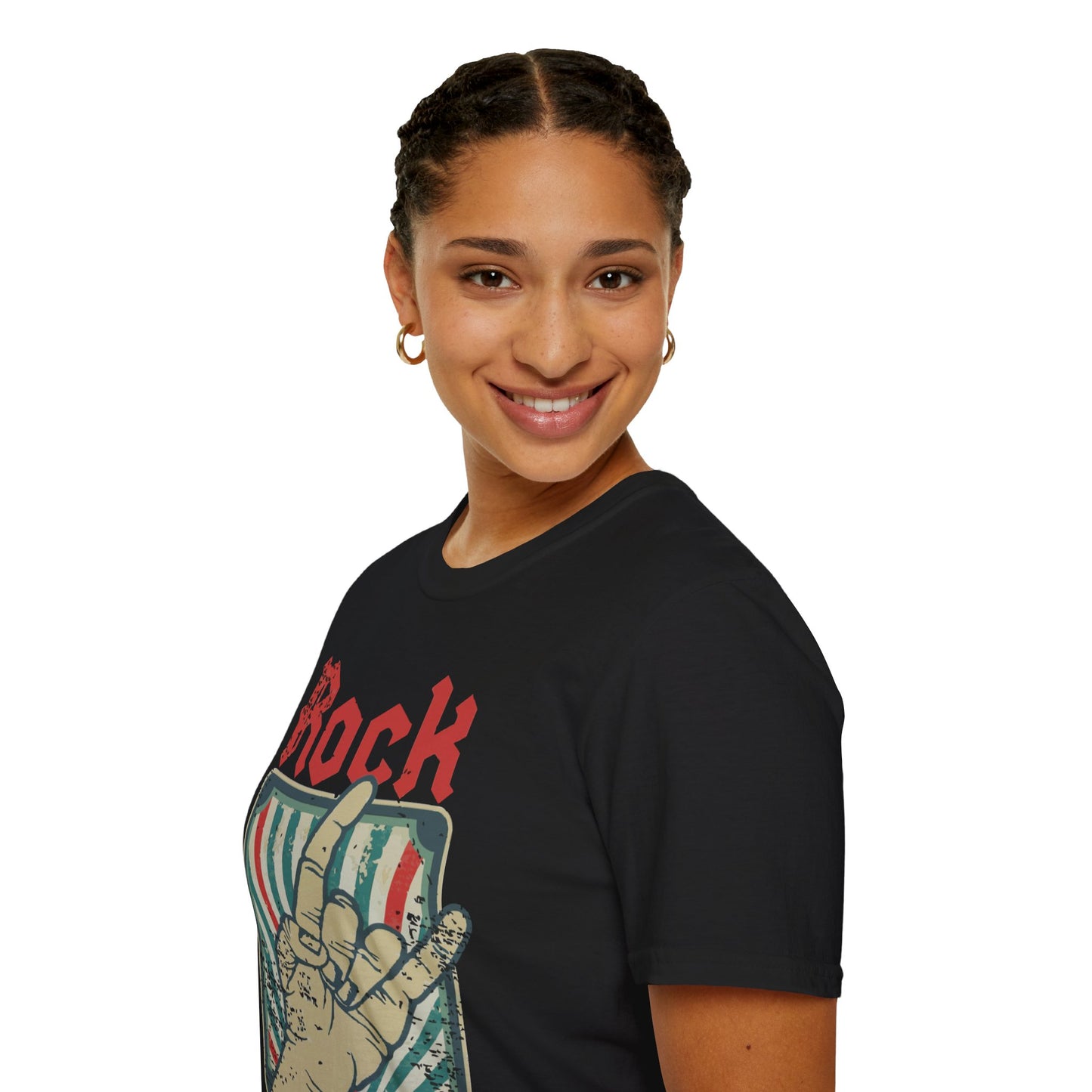 Rock On Unisex T-Shirt - Music Lover Gift, Concert Wear, Casual Style, Graphic Tee, Rock n Roll Apparel