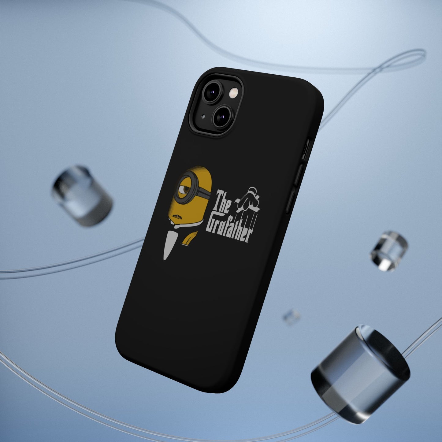 Magnetic Tough Cases: The Gruffather Phone Cover, Gift for Minions Fans, Unique Cell Phone Case, Durable Protective Case, Fun Cartoon Design