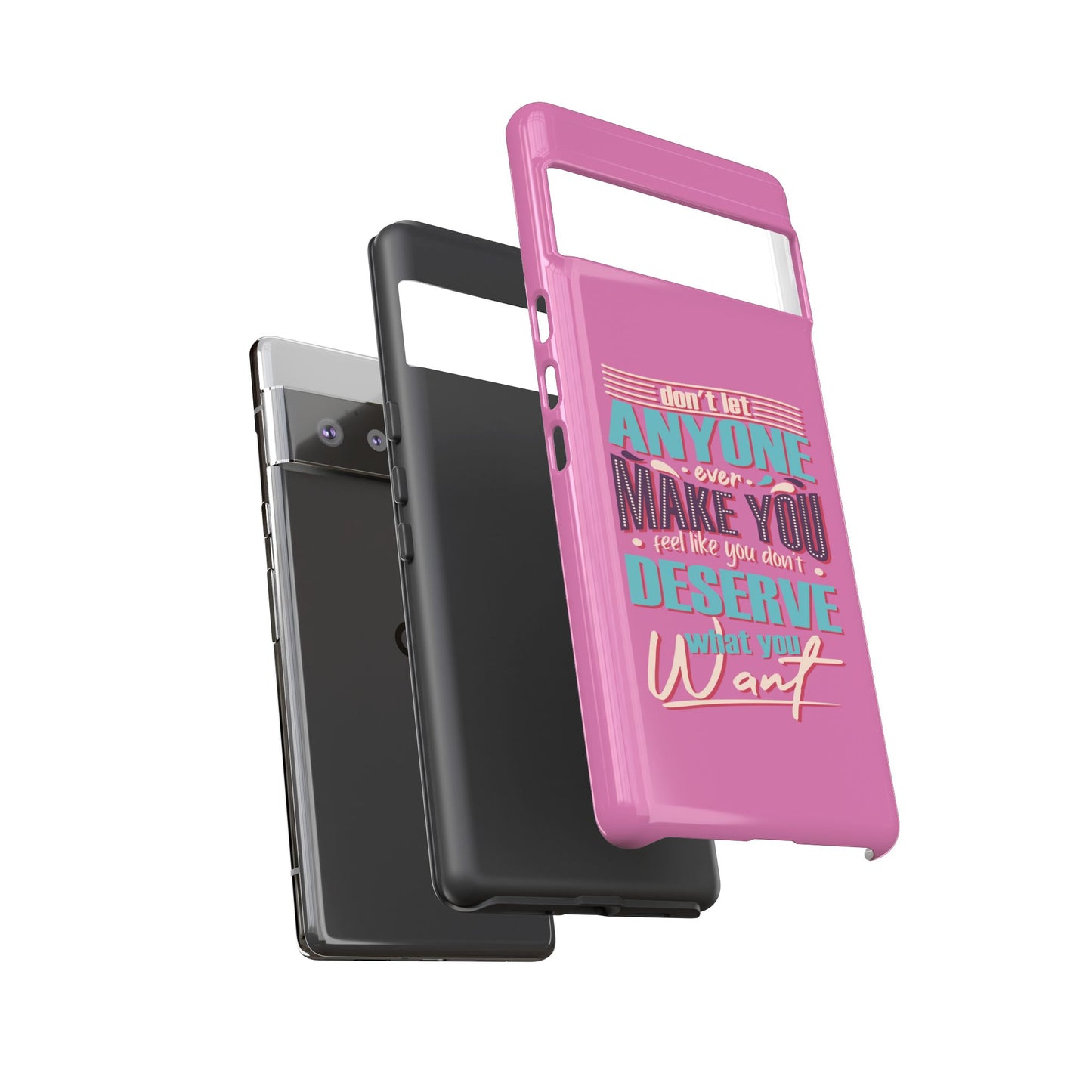 Inspirational Phone Case, Motivational Phone Cover, Tough Cases for Her, Gift for Friends, Self-Love Quote Case