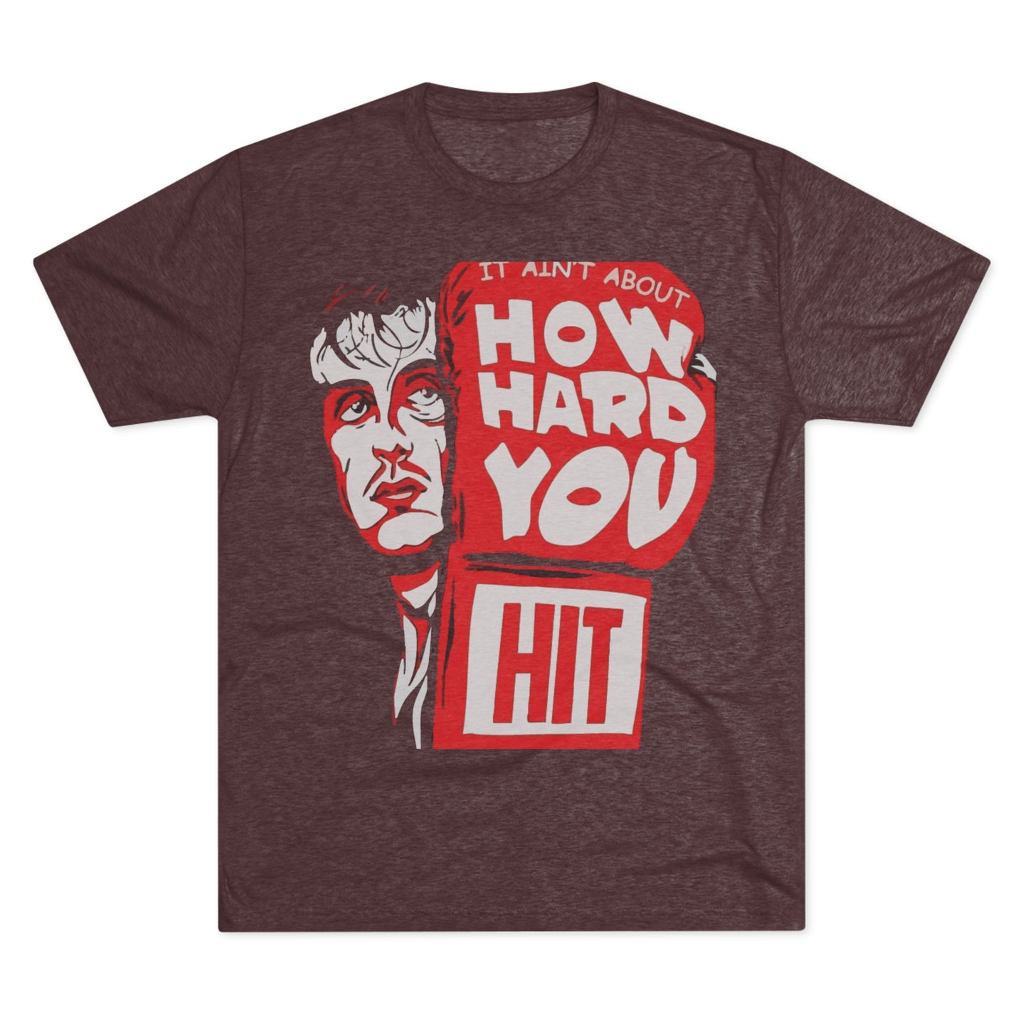 Rocky Fitness Tee - Unisex Tri-Blend Crew Tee