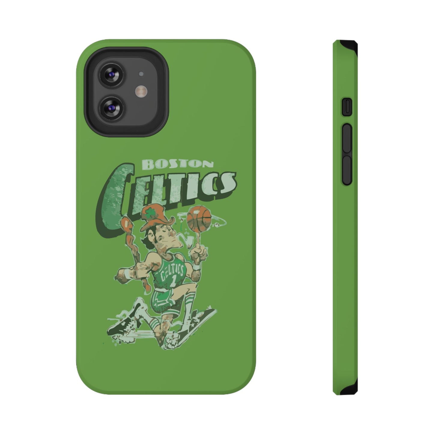 Boston Celtics Impact-Resistant Phone Case, Basketball Phone Cover, Sports Fan Gift, Sturdy Phone Case, NBA Merchandise, Team Spirit Decor