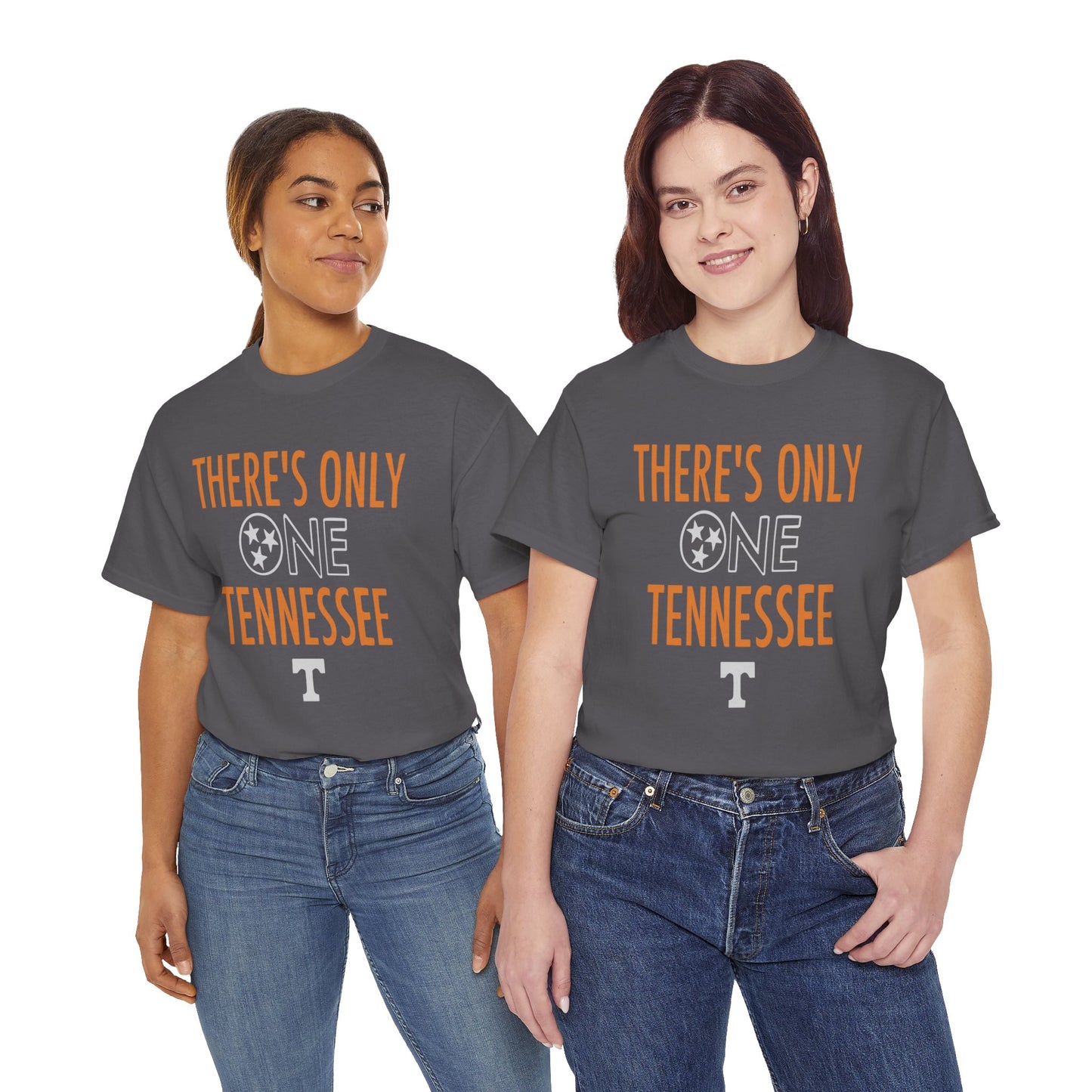 Tennessee Pride Tee, Unisex Heavy Cotton Tee, Tennessee Fans Gift, College Sports Apparel, Casual Everyday Wear, State Pride Shirt