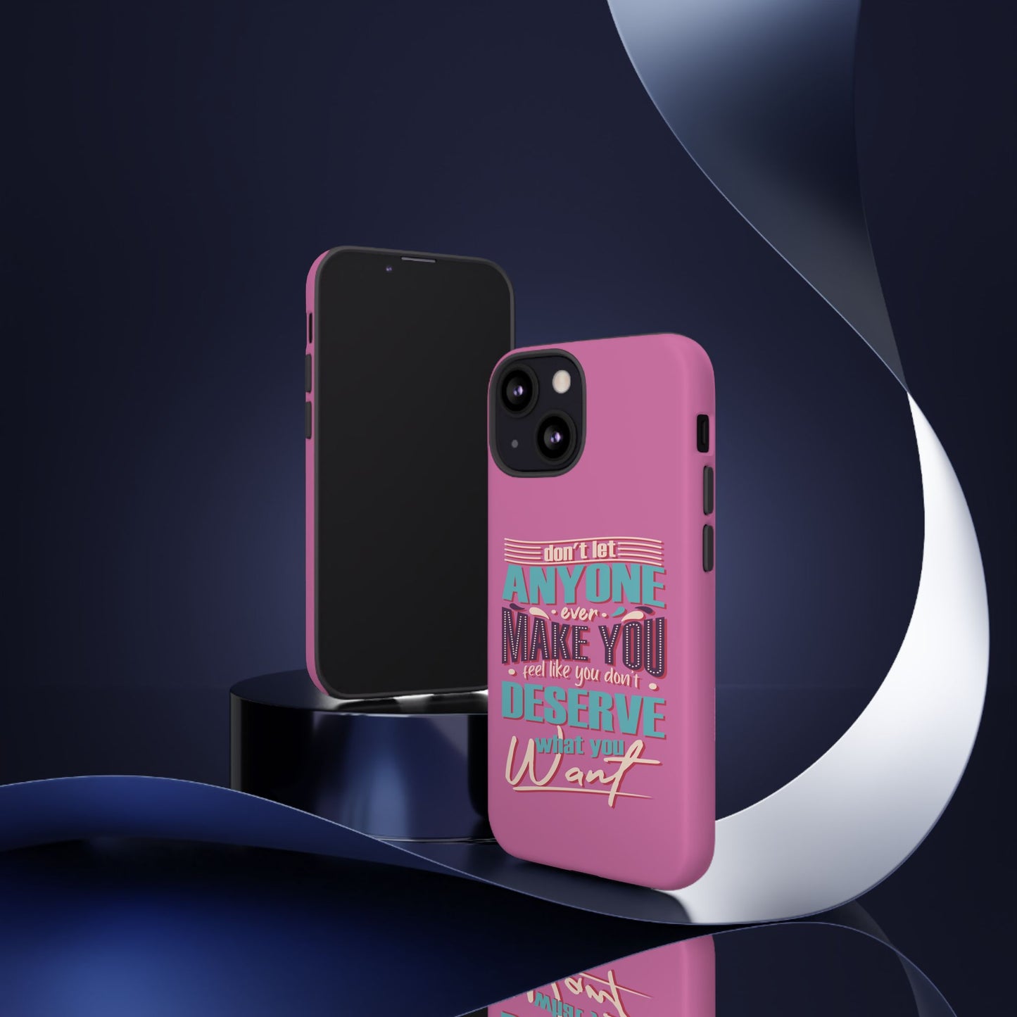 Inspirational Phone Case, Motivational Phone Cover, Tough Cases for Her, Gift for Friends, Self-Love Quote Case