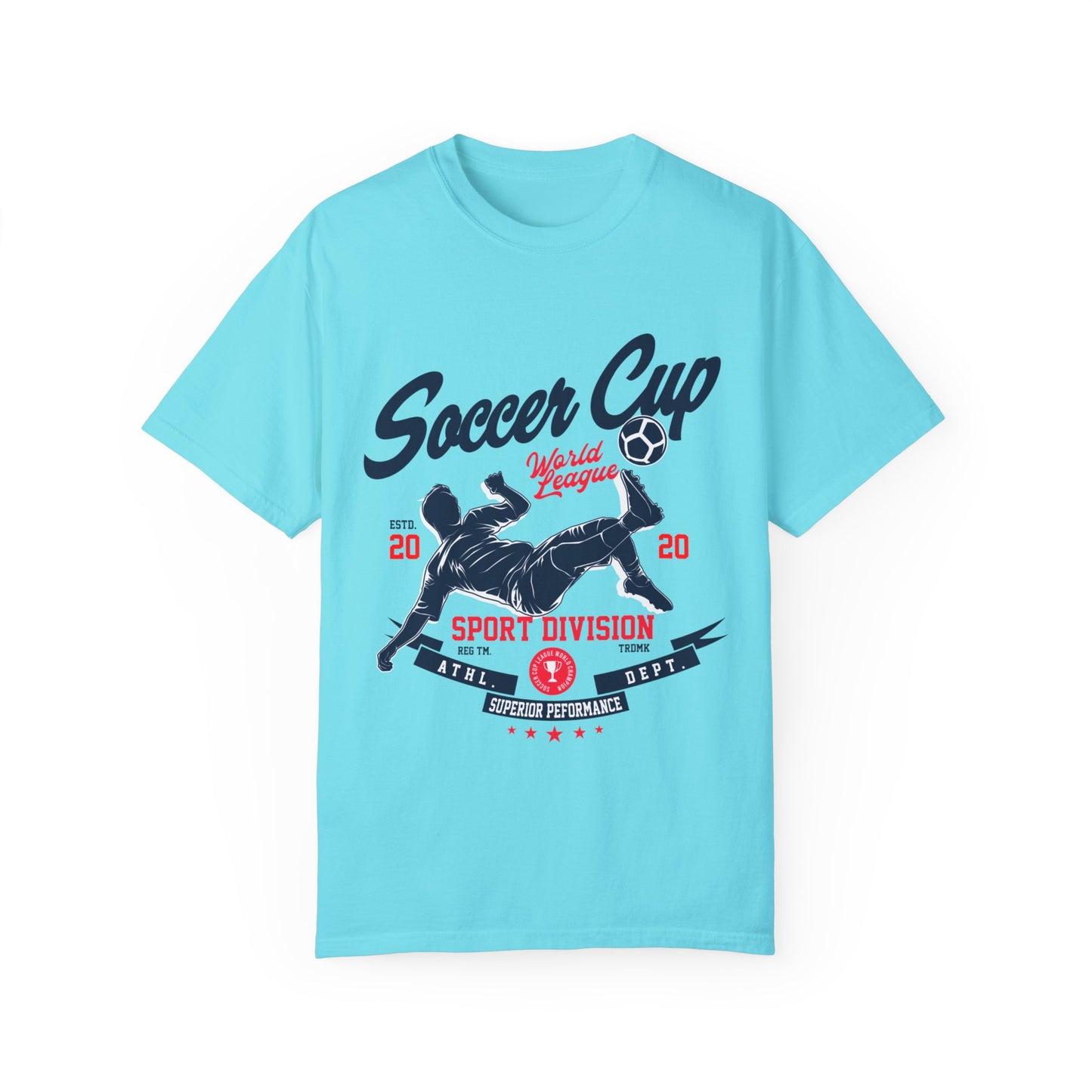 Soccer Club Unisex Garment-Dyed T-shirt