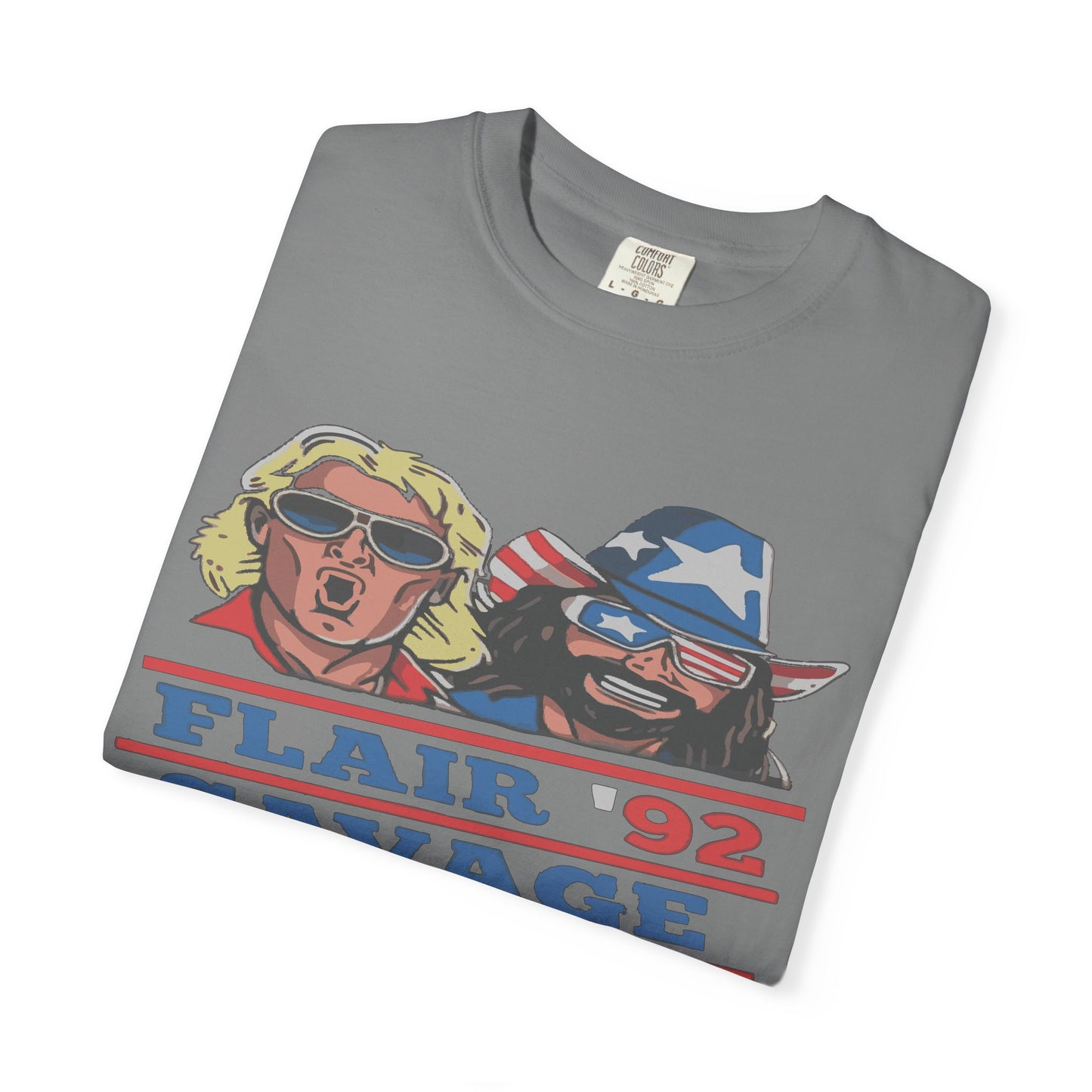 Retro Wrestling Fan T-Shirt, Unisex Graphic Tee, Flair Savage Shirt, Sports Fan Apparel, Vintage Style Gift