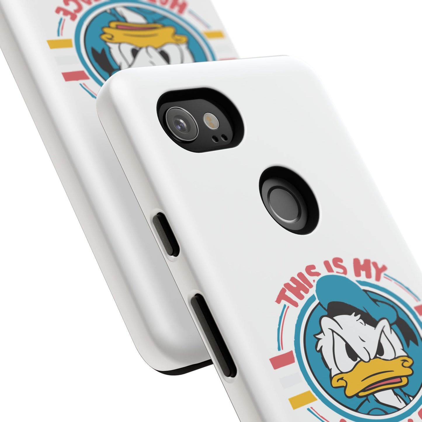 Tough Cases: This is My Happy Face Phone Case, Funny Phone Case, Donald Duck Case, Cute Phone Accessory, Gift for Disney Fans