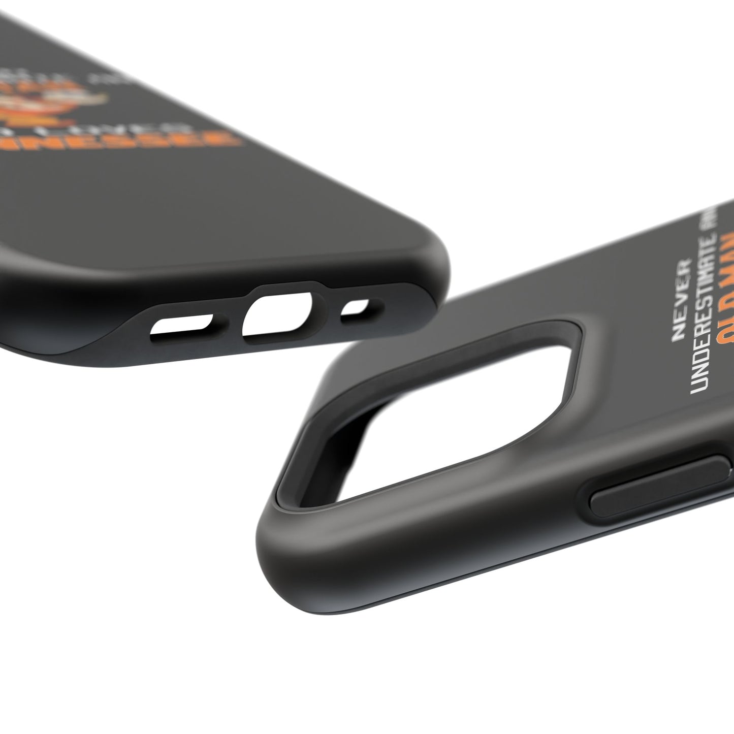 Tough Phone Case, Old Man Who Loves Tennessee, Gift for Grandpa, Tennessee Pride, Men's Accessories, Father's Day, Custom Cases