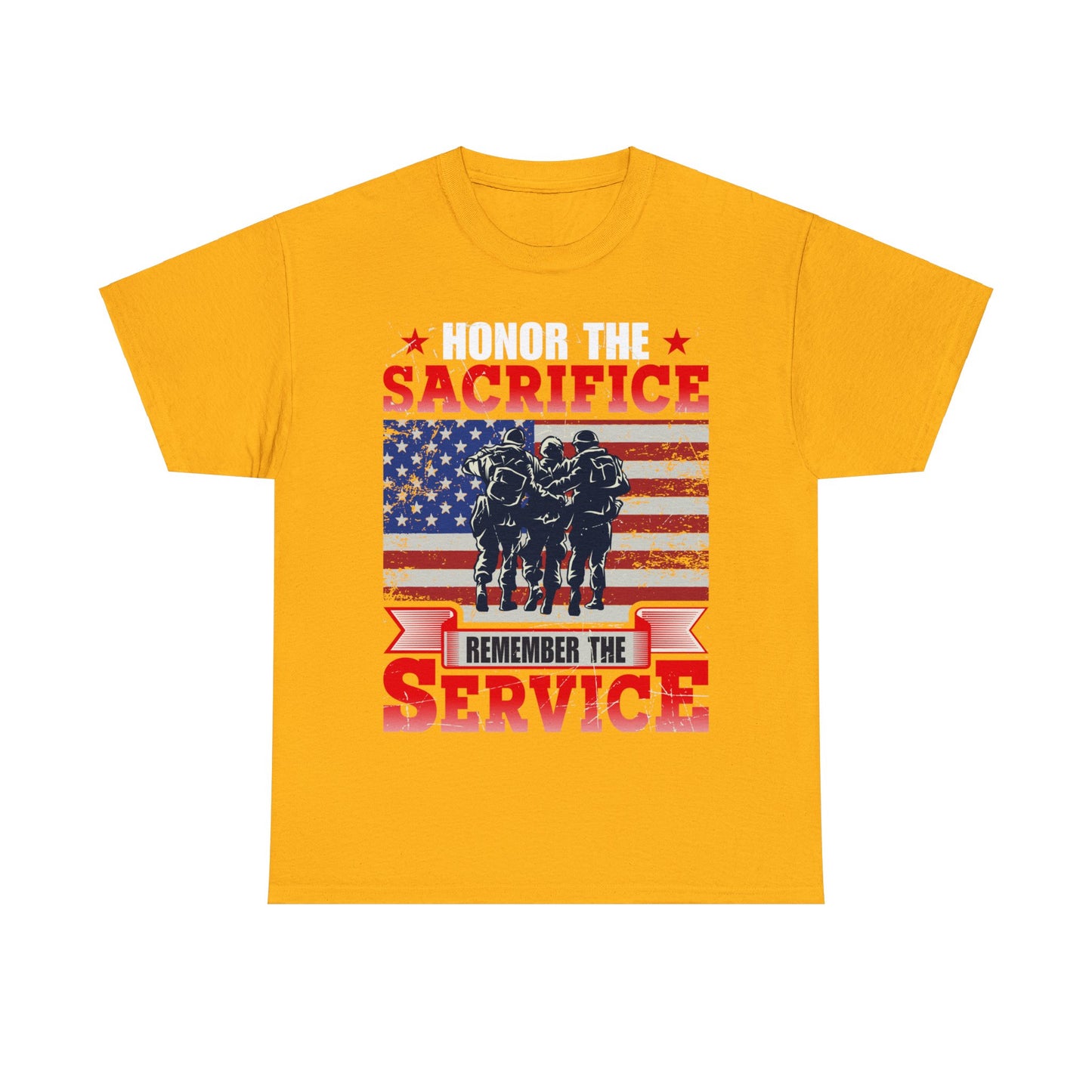 Honor The Service Heavy Cotton Tee