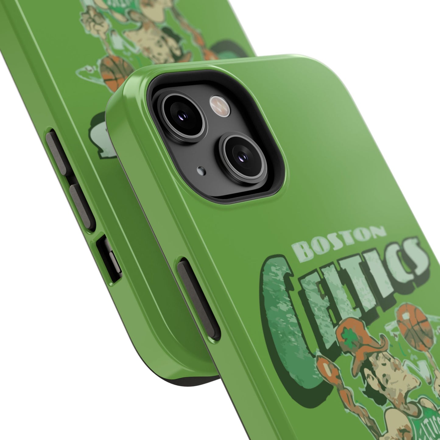 Boston Celtics Impact-Resistant Phone Case, Basketball Phone Cover, Sports Fan Gift, Sturdy Phone Case, NBA Merchandise, Team Spirit Decor