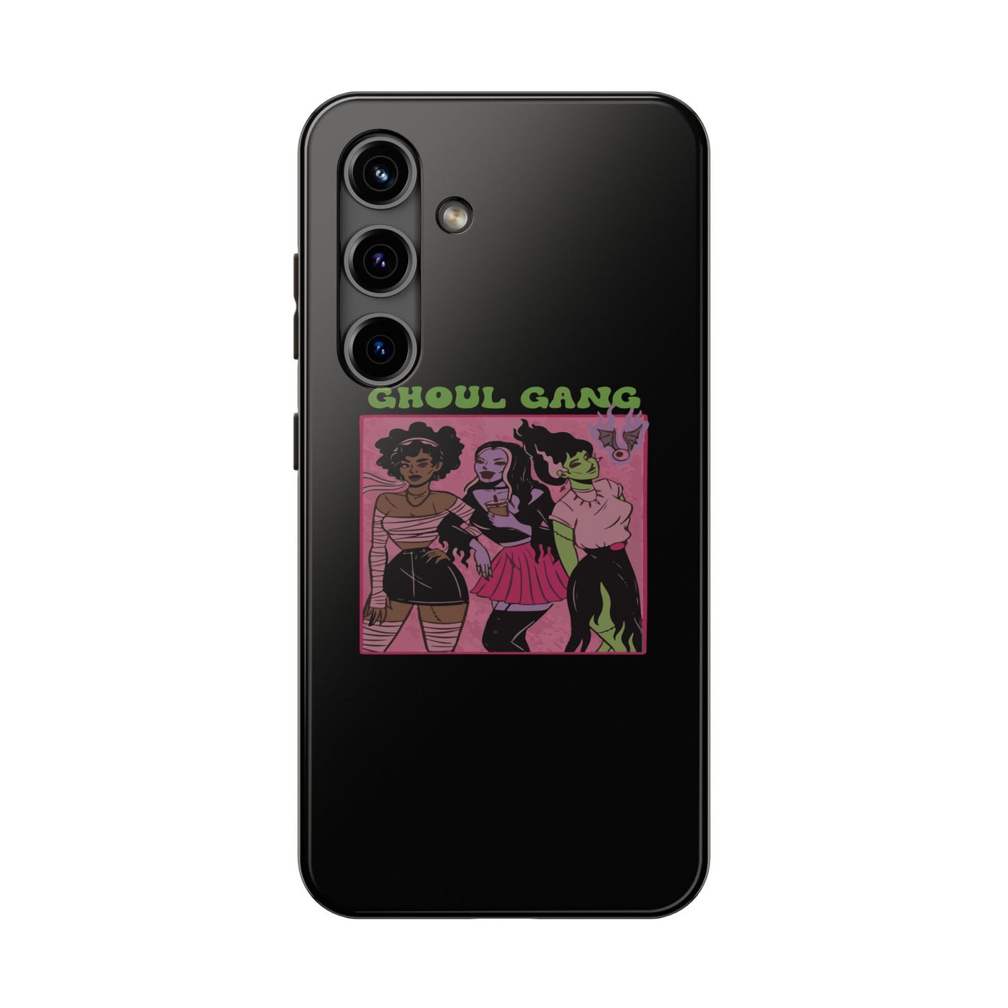 Ghoul Gang Tough Phone Cases | Unique Halloween Phone Cover, Cute Protective Case, Trendy Gift for Goth Fans, Spooky Style Accessory