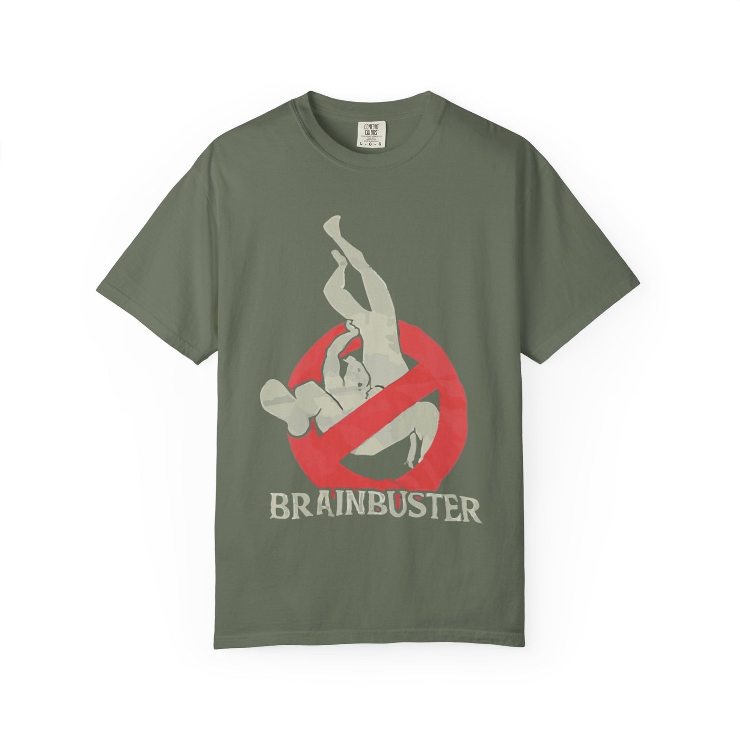 Unisex Fun Graphic T-Shirt, Graphic Tee, Casual Wear, Gift for Wrestling Fans, Brainbuster Design, Humor Apparel, Everyday Style