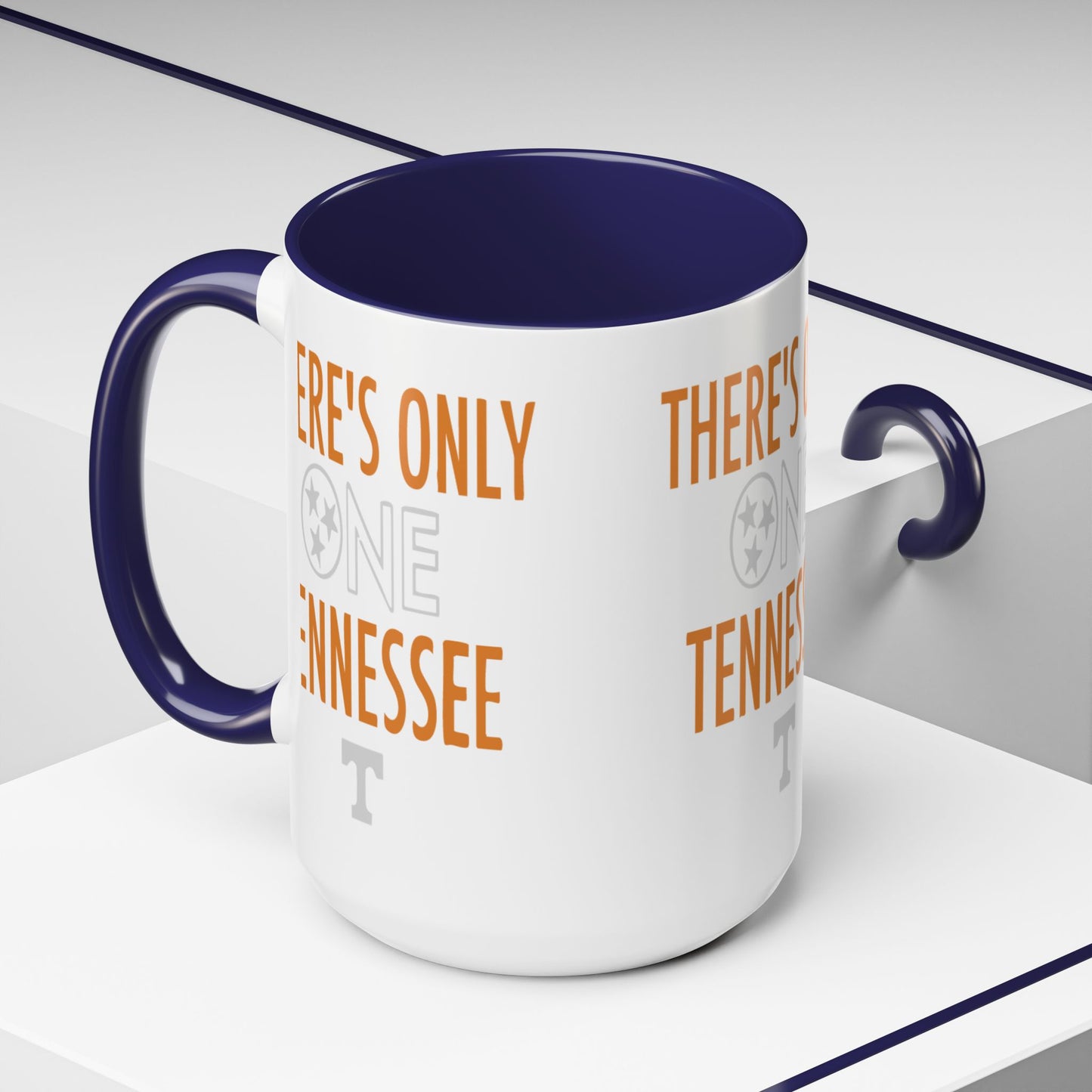 Tennessee Accent Coffee Mug - Perfect for Fans, Gift for Graduates, Home Office Essential, Sports Celebration, Personalized Tea Cup