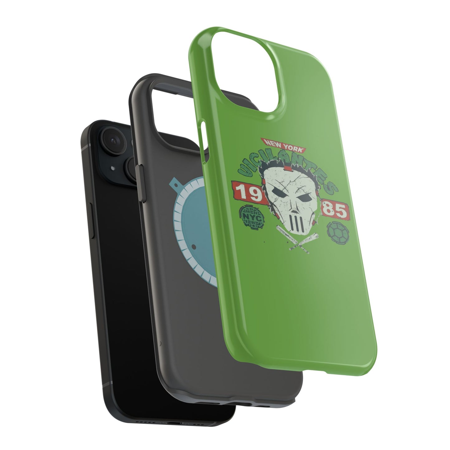 Urban Punk Phone Case, Tough Phone Cover, Skull Design Case, Gift for Him, Unique Mobile Accessory, NYC Style Case