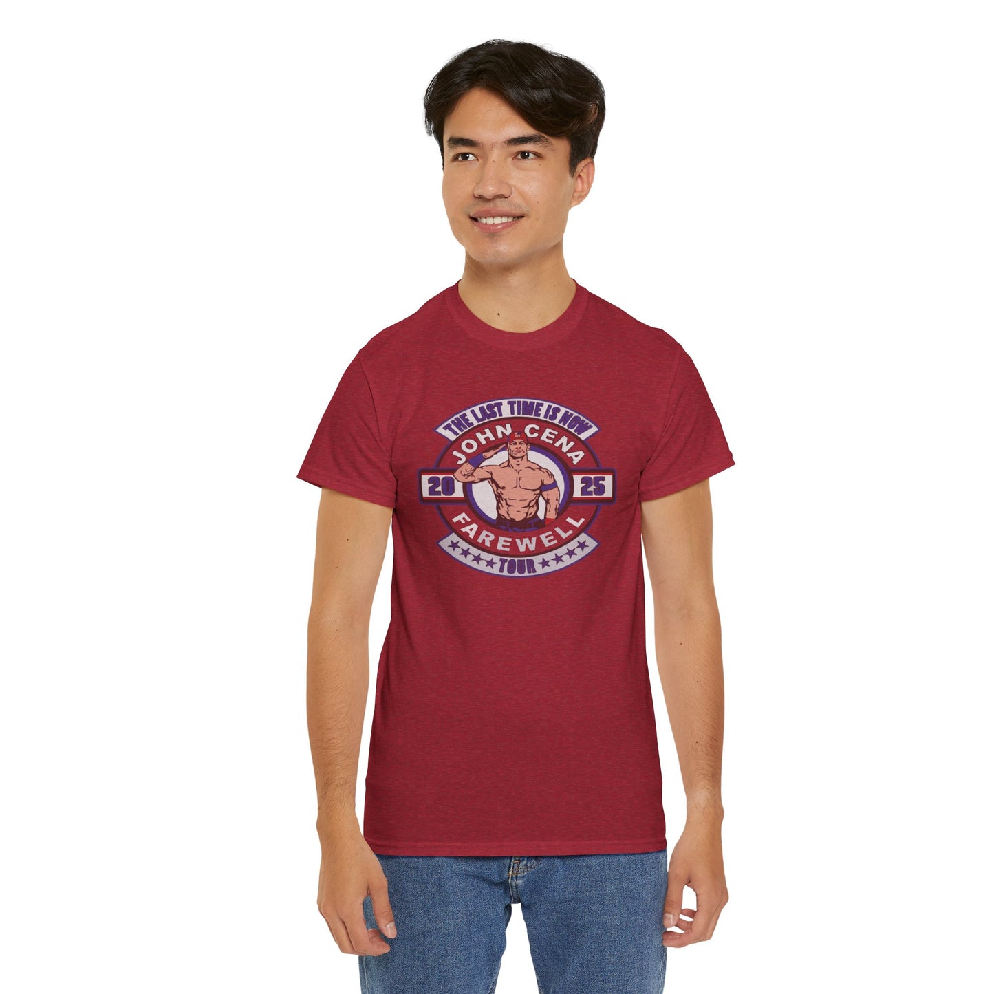 Wrestling Tribute Tee, John Cena Farewell Shirt, Unisex Graphic Tee, Fan Merchandise, Gift for Sports Lovers