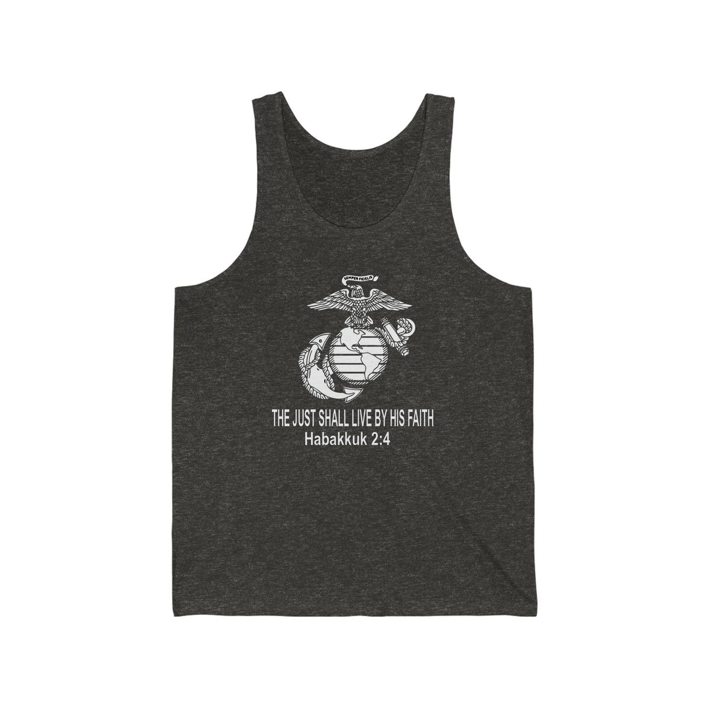 the Just shall Live by Faith Jersey Tank