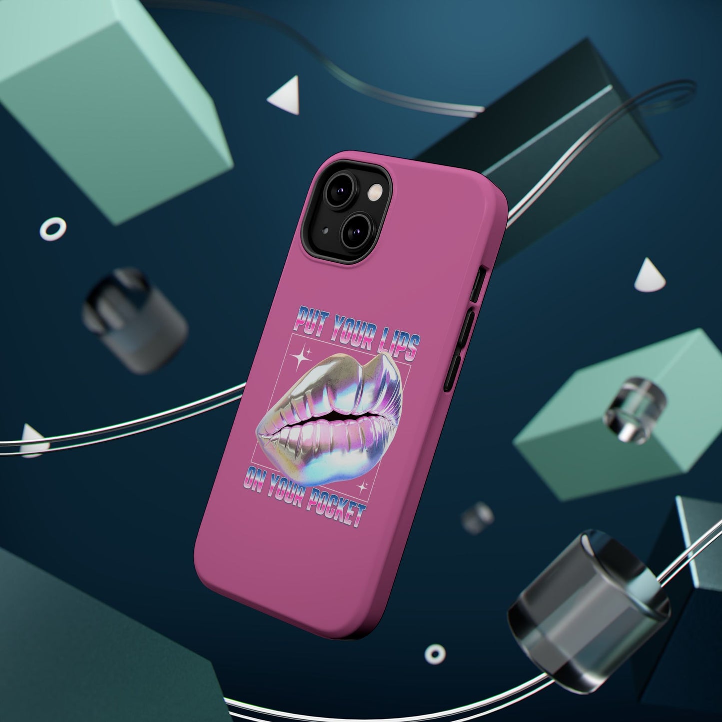Stylish Magnetic Tough Phone Cases, Trendy Phone Accessories, Unique Gift Idea, Fun Expression Cases, Customizable Designs