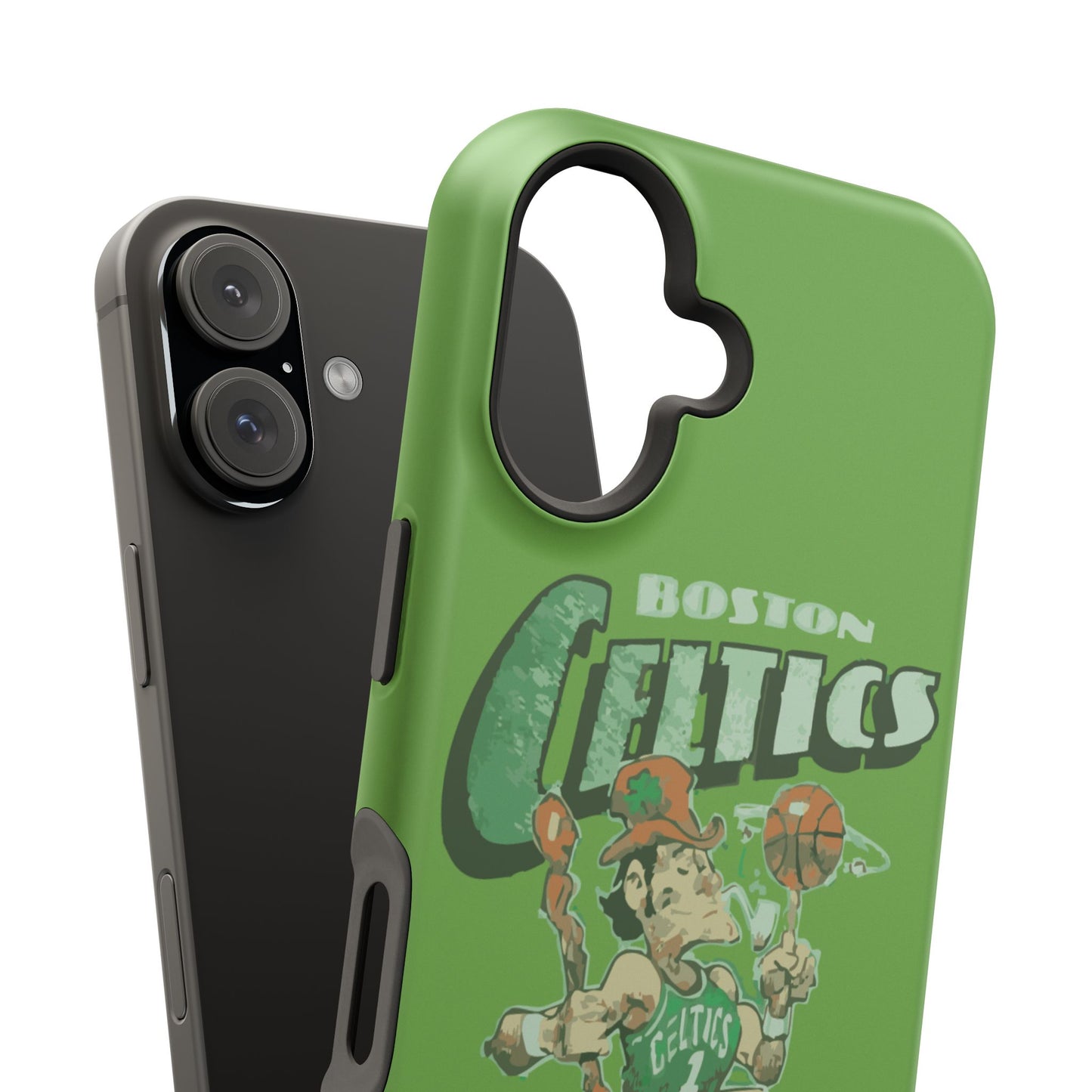 Boston Celtics Impact-Resistant Phone Case, Basketball Phone Cover, Sports Fan Gift, Sturdy Phone Case, NBA Merchandise, Team Spirit Decor