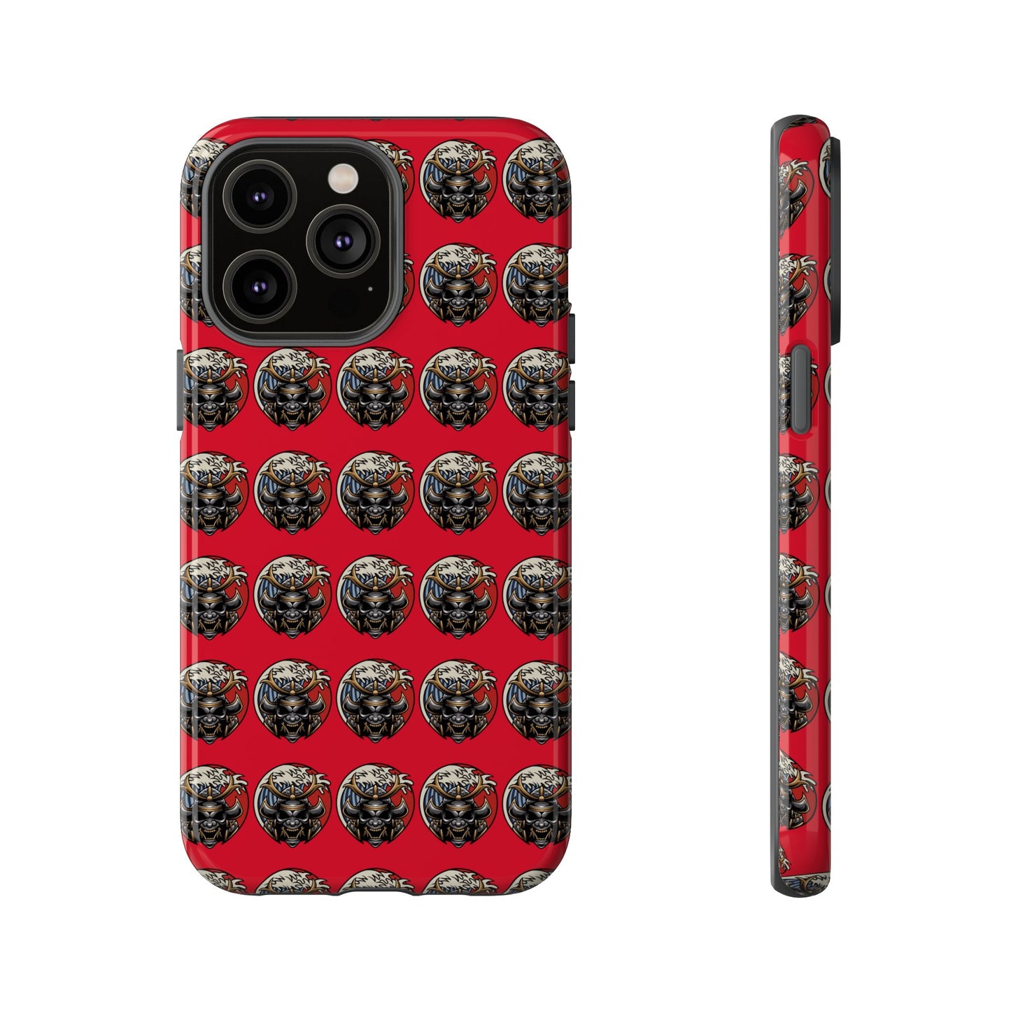 Bold Phone Case, Tough Phone Cover, Red Phone Protector, Unique Gift for Him/Her, Trendy Tech Accessory