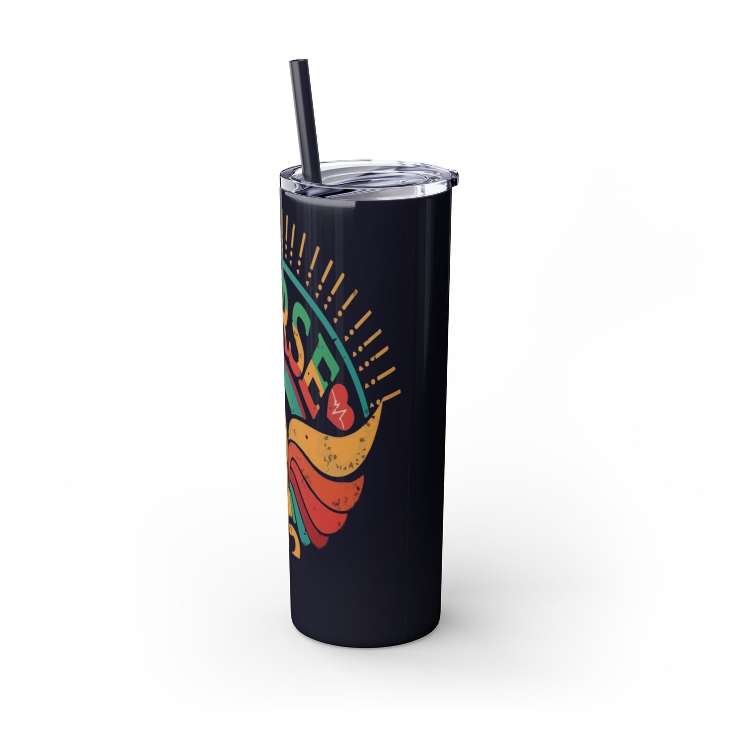 Nurse Skinny Tumbler, 20oz, Motivational Drinkware, Gift for Nurses, Summer Hydration, Nurse Appreciation Day