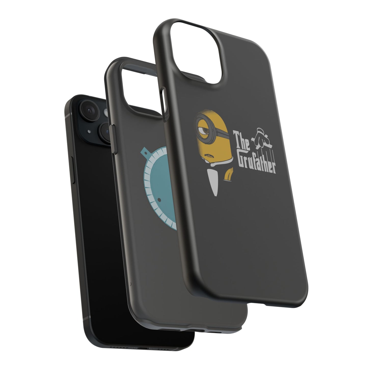 Magnetic Tough Cases: The Gruffather Phone Cover, Gift for Minions Fans, Unique Cell Phone Case, Durable Protective Case, Fun Cartoon Design