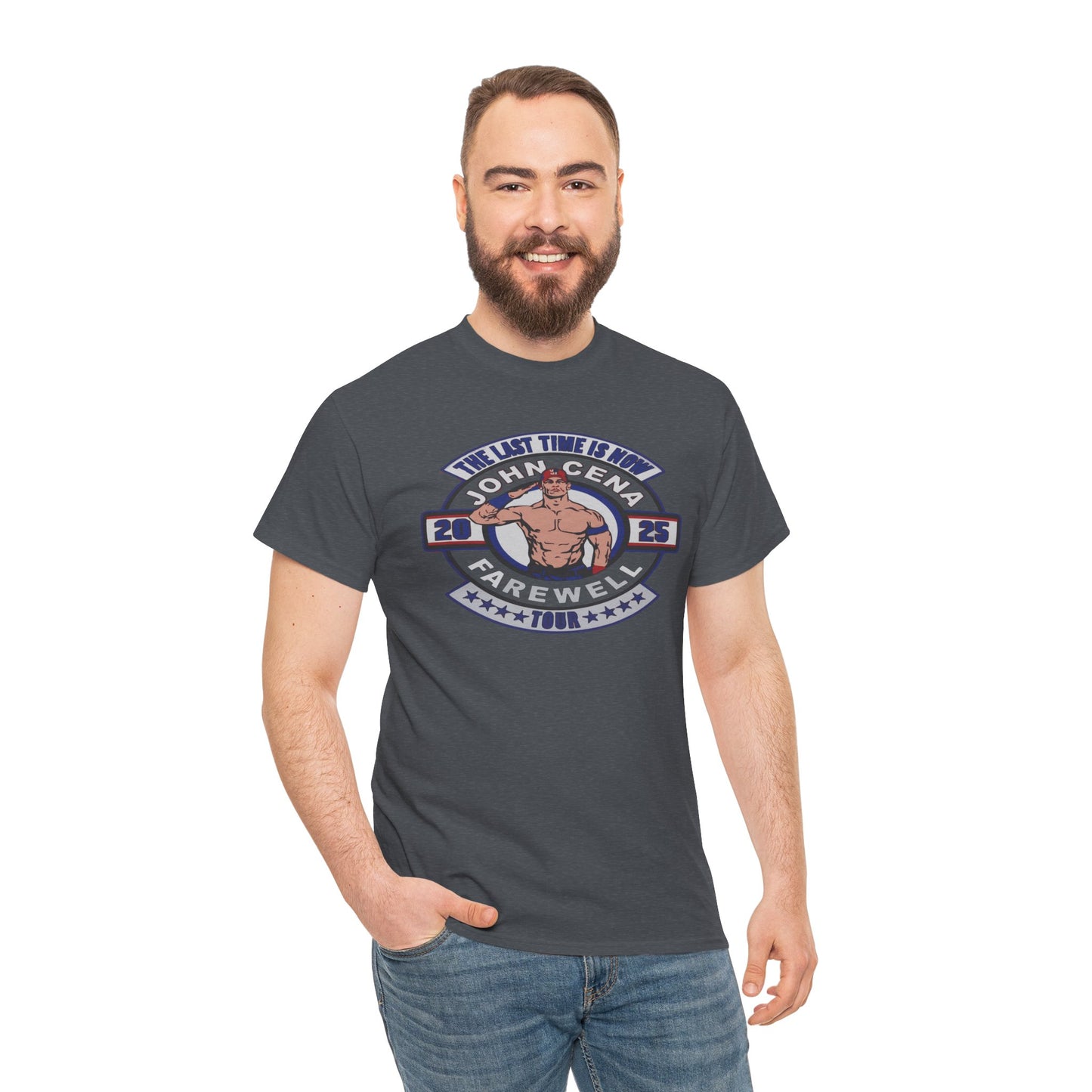 Wrestling Tribute Tee, John Cena Farewell Shirt, Unisex Graphic Tee, Fan Merchandise, Gift for Sports Lovers
