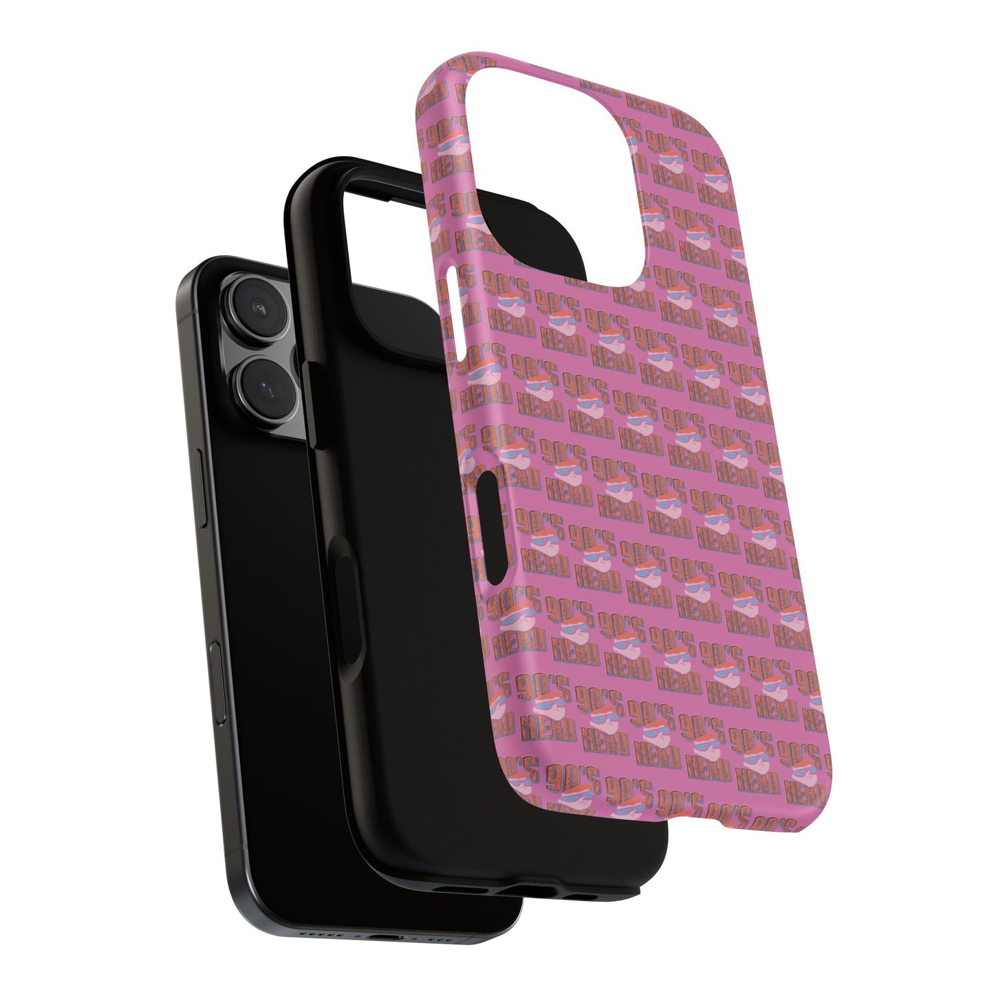 90s Vibe Phone Case, Retro Tough Cases, Gift for Nostalgia Lovers, Durable Phone Covers, 90s Themed Accessories