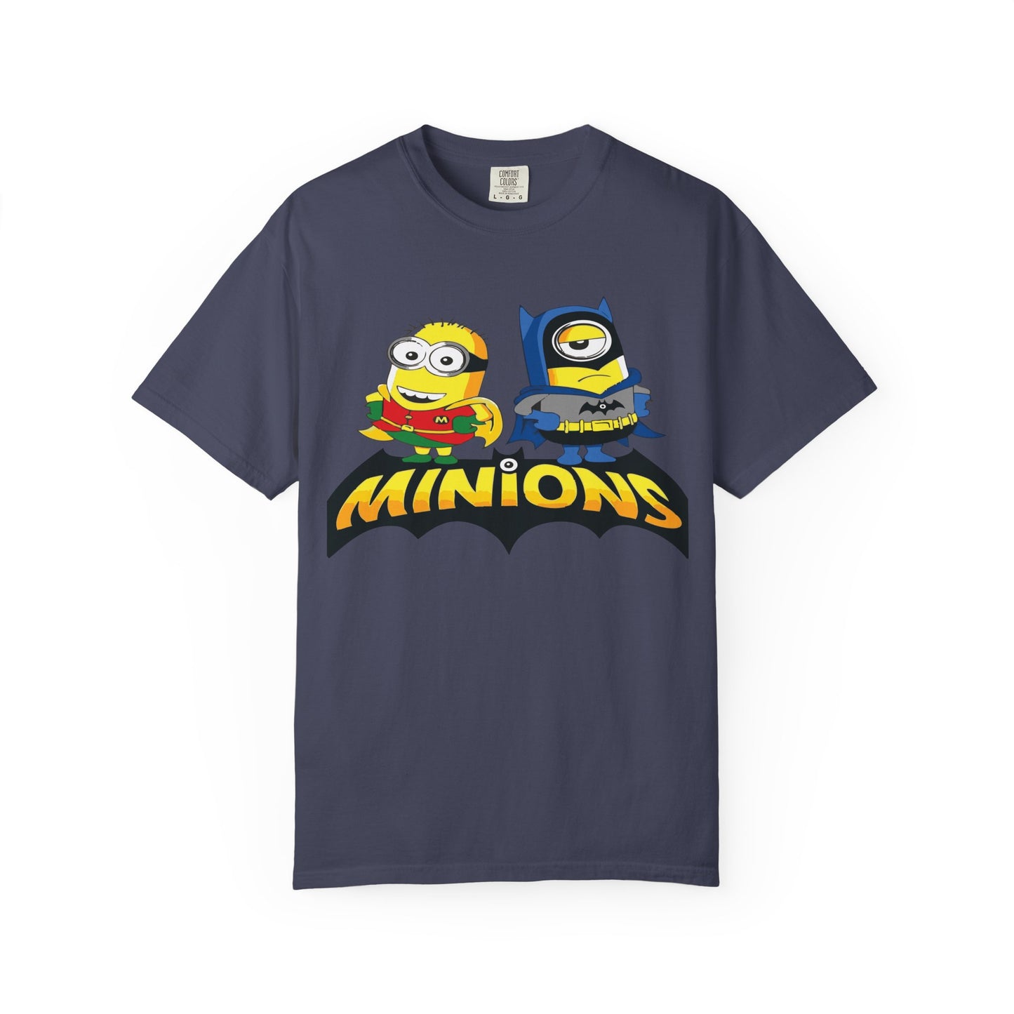 Minions Superhero Unisex T-shirt, Fun Gift for Kids, Cartoon Apparel, Birthday Party Outfit, Family Movie Night Wear