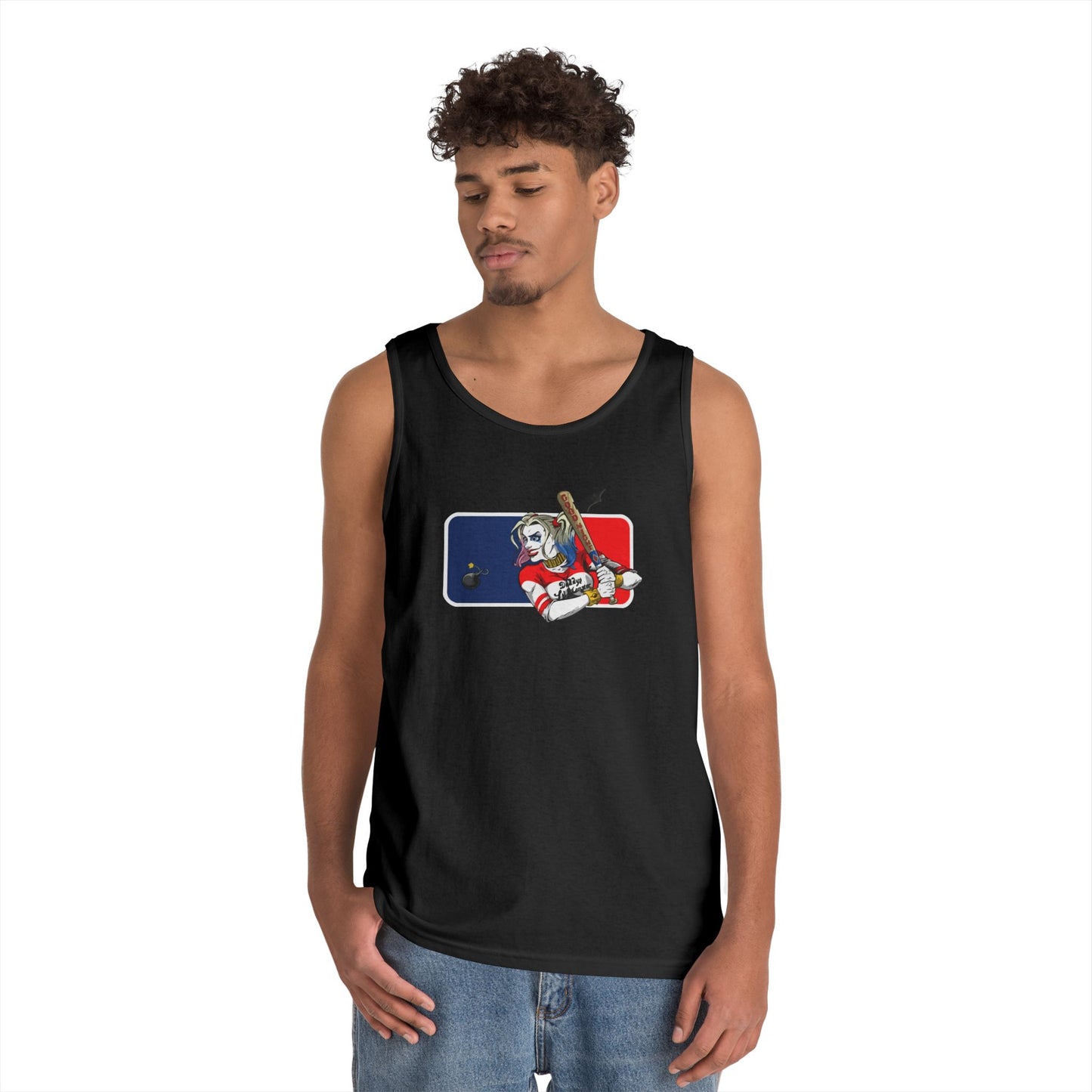 Harley Quinn Unisex Tank Top - DC MLB Summer Wear