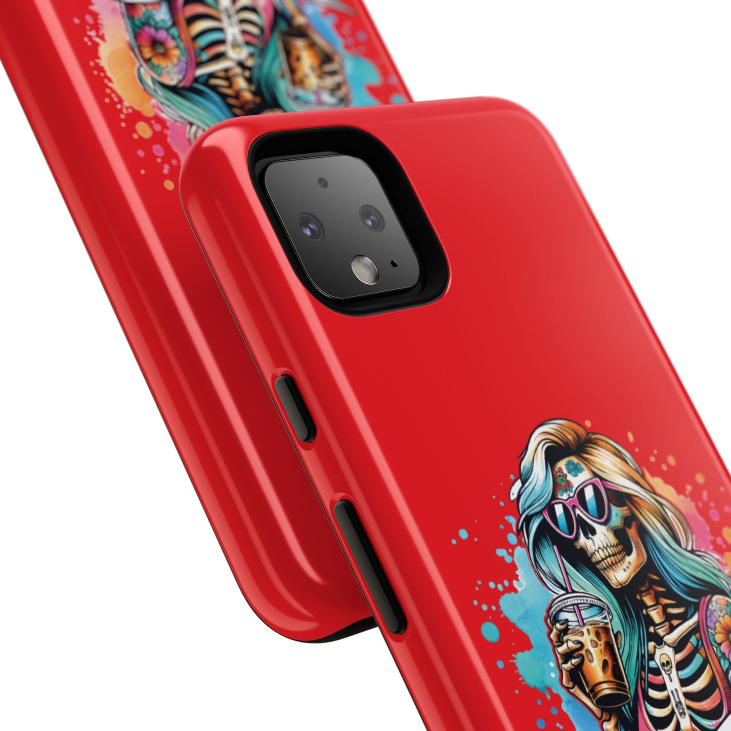 Cool Moms Club Phone Case - Tough Cases, Funky Phone Cover, Gift for Moms, Skeleton Design, Trendy Tech Accessories
