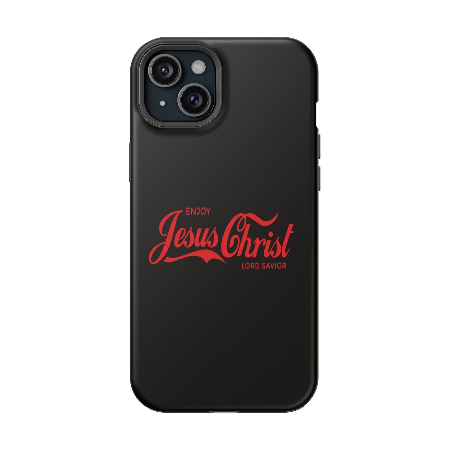 Impact-Resistant Phone Case: Enjoy Jesus Christ Lord Savior, Christian Gift, Durable Protection, Faith-Based Accessory, Holiday Gift