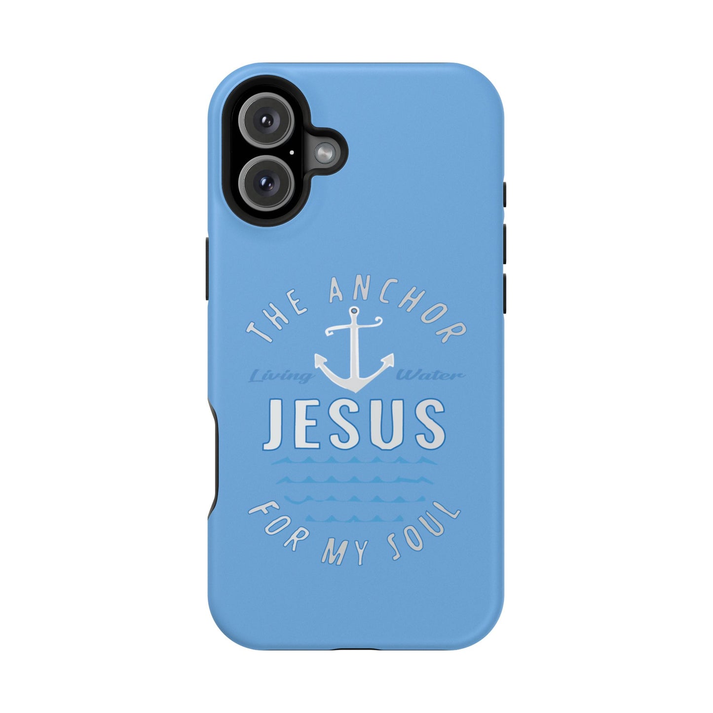 Jesus Anchor Phone Case, Christian Tech Accessories, Inspirational Gifts, Unique Phone Covers, Faith-Based Decor