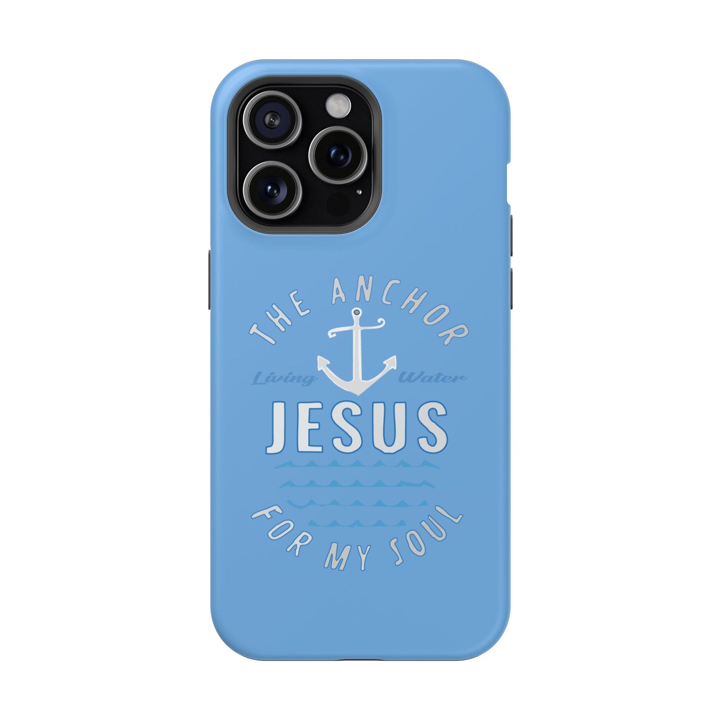 Jesus Anchor Phone Case, Christian Tech Accessories, Inspirational Gifts, Unique Phone Covers, Faith-Based Decor