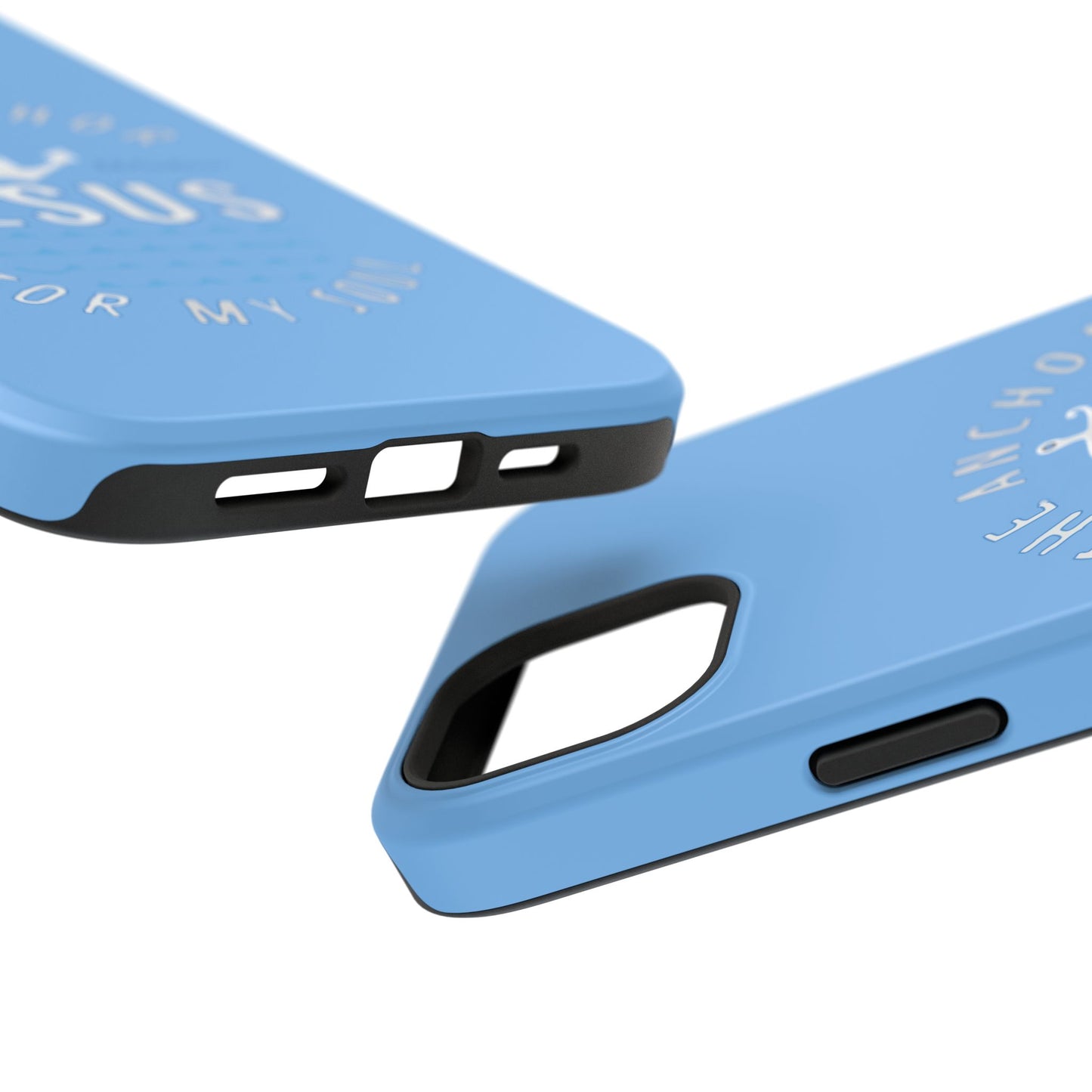 Jesus Anchor Phone Case, Christian Tech Accessories, Inspirational Gifts, Unique Phone Covers, Faith-Based Decor