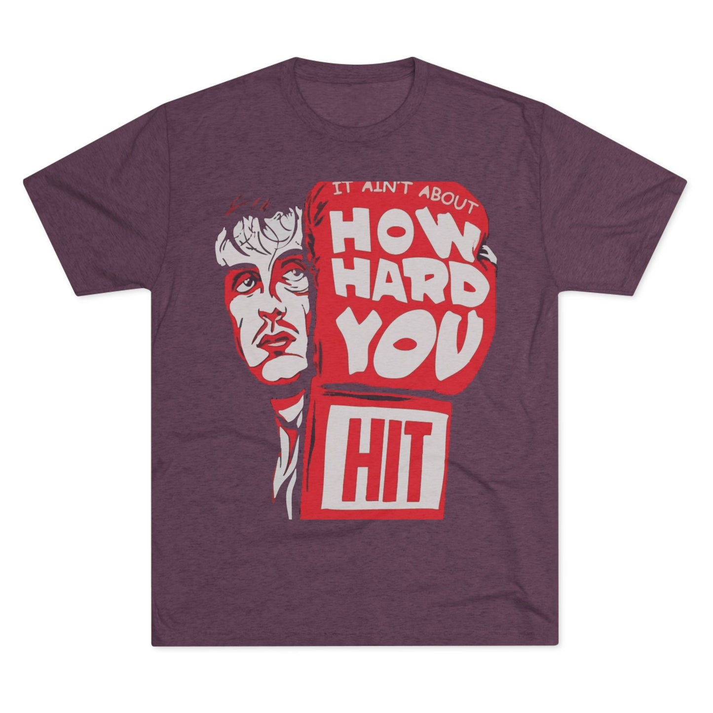 Rocky Fitness Tee - Unisex Tri-Blend Crew Tee