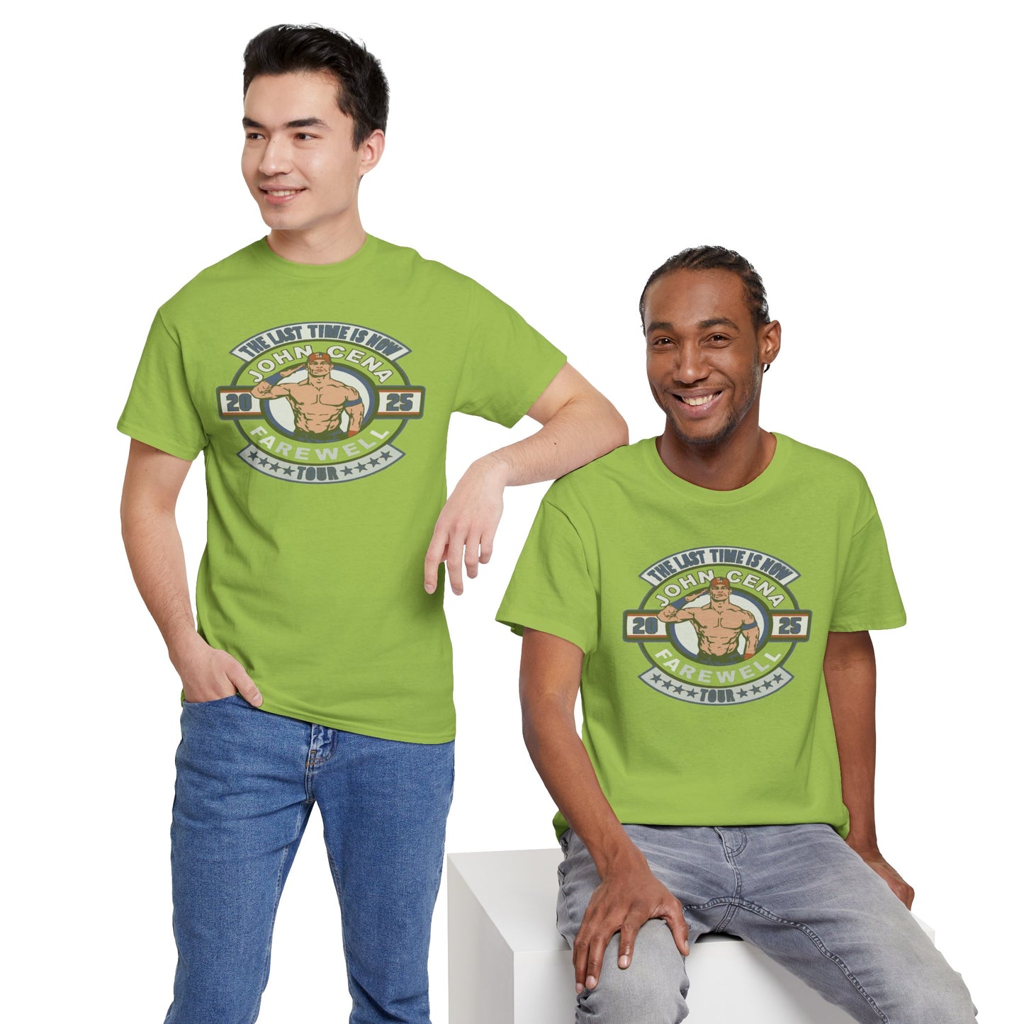 Wrestling Tribute Tee, John Cena Farewell Shirt, Unisex Graphic Tee, Fan Merchandise, Gift for Sports Lovers